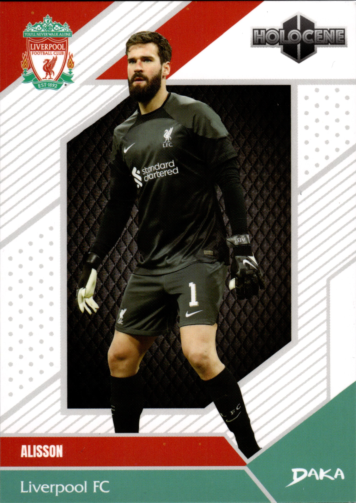 Alisson - DAKA Liverpool FC Set Holocene 2022-23, Nr. NO-1 (Art.-Nr. SG109940)
