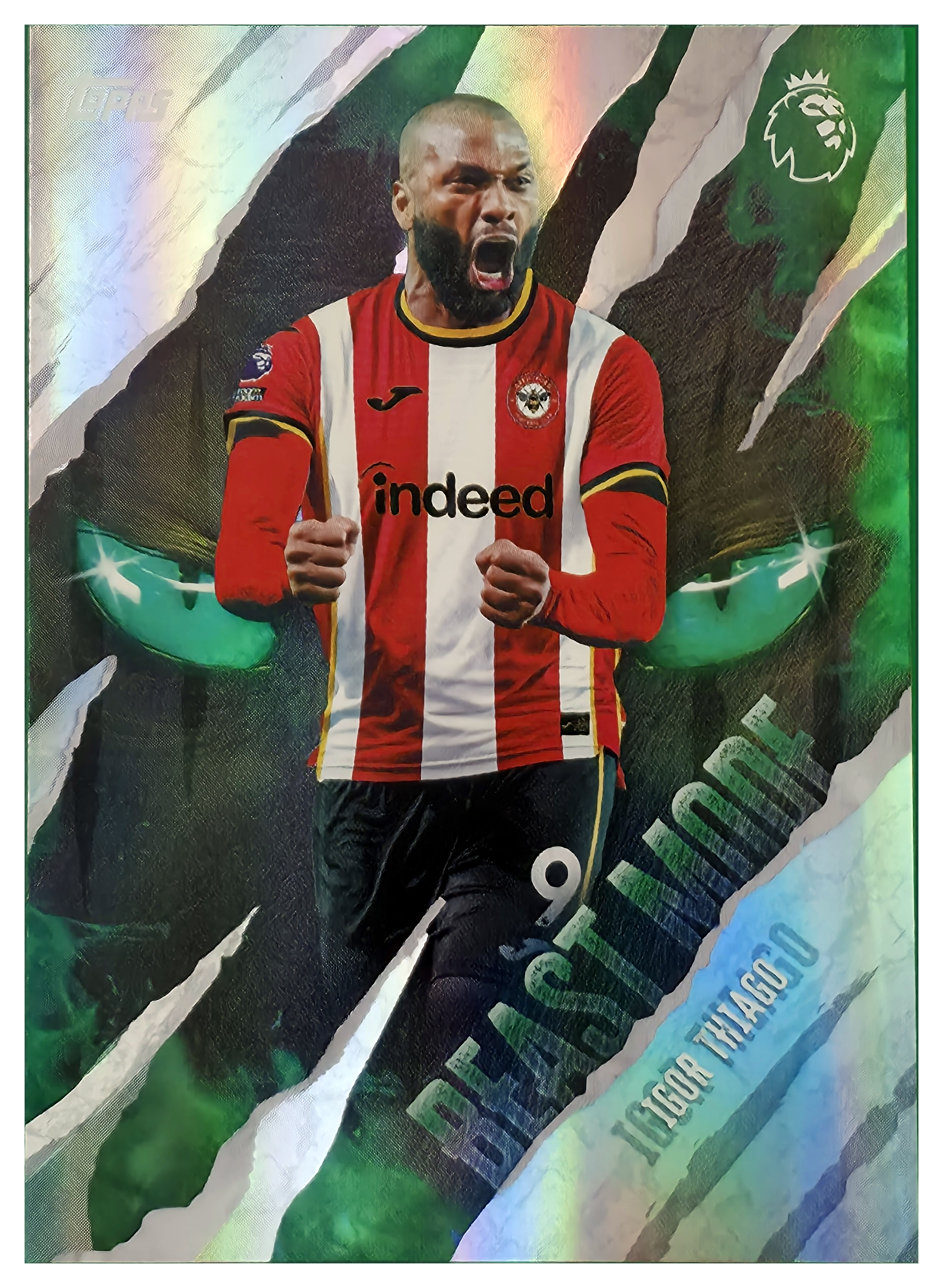 Igor Thiago - Topps Flagship Premier League Beast Mode 2026-27, Nr. BM 6 – Insert (Art.-Nr. SG105207)