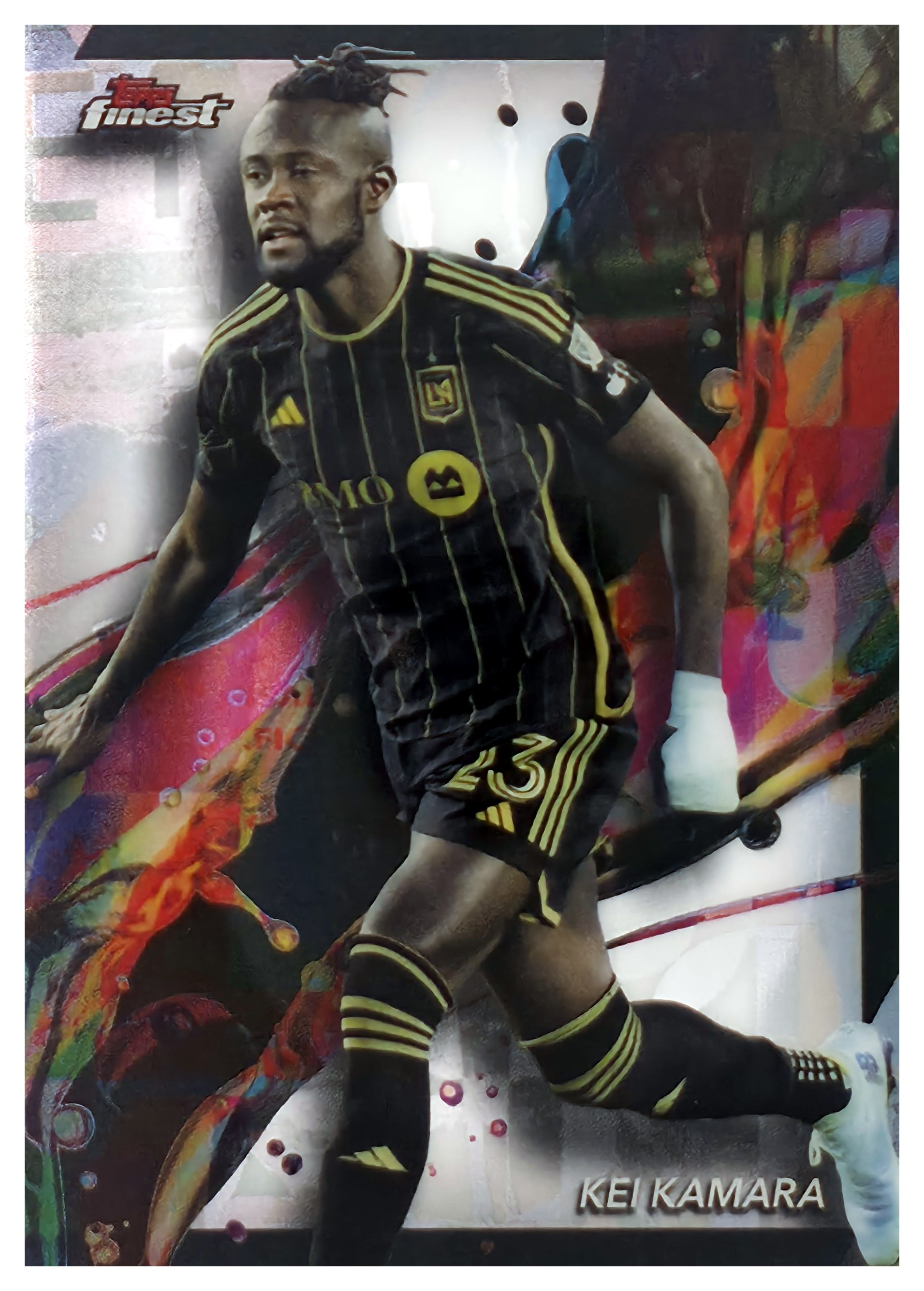Kei Kamara - Topps Finest MLS Base Set 2024, Nr. 84 (Art.-Nr. SG108153)