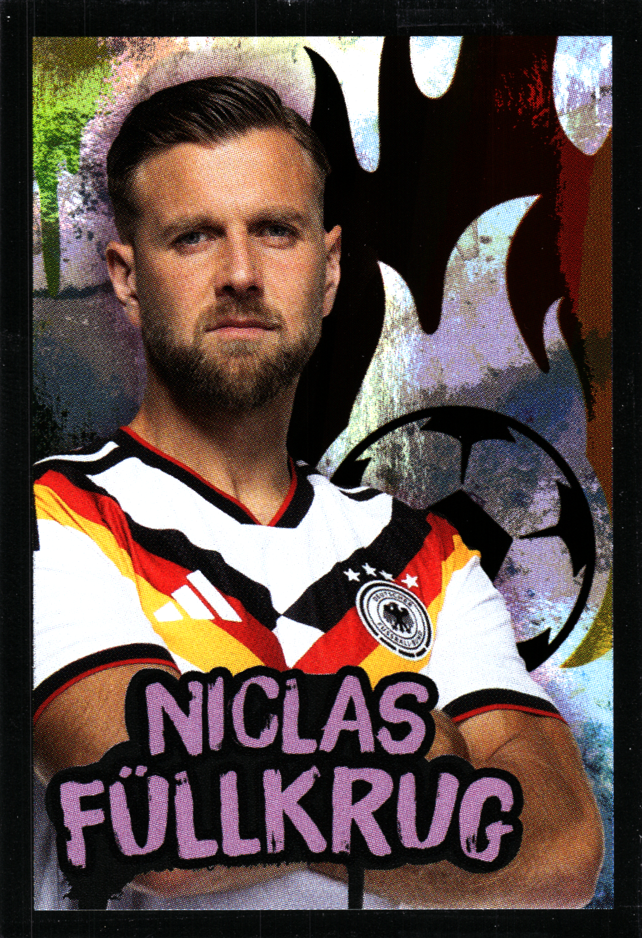 Niclas Füllkrug - Panini FIFA World Cup DFB-Sammelkarten 2026, Nr. 67 – Chrome (Art.-Nr. SG102517)