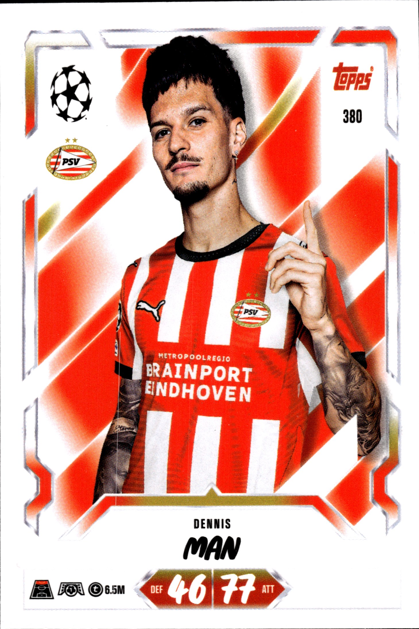 Dennis Man - Topps Match Attax UEFA Club Competitions Base Set 2026-27, Nr. 380 (Art.-Nr. SG107071)