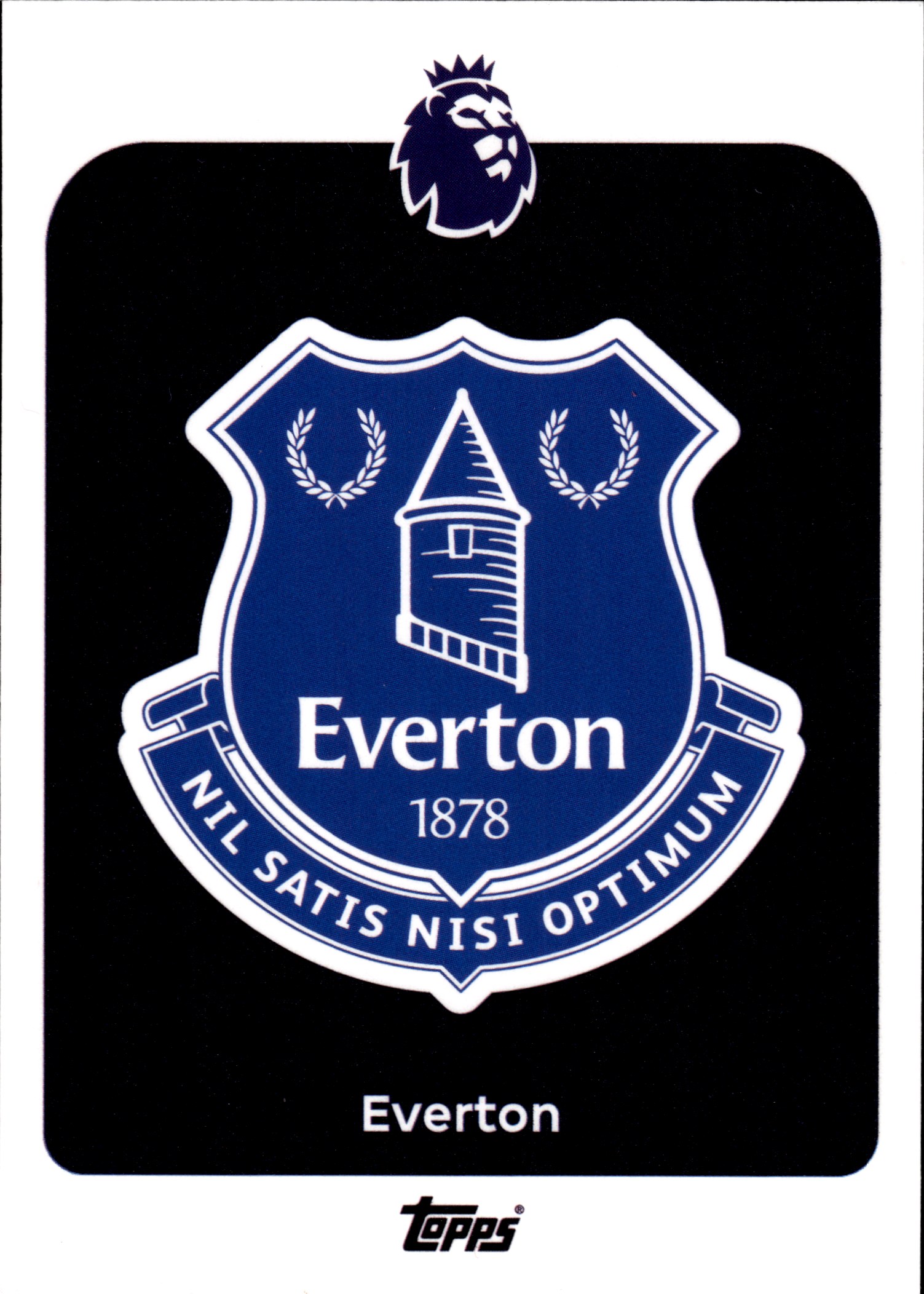 Everton - Topps Match Attax Premier League Club Badge 2025-26, Nr. 127 (Art.-Nr. SG109918)