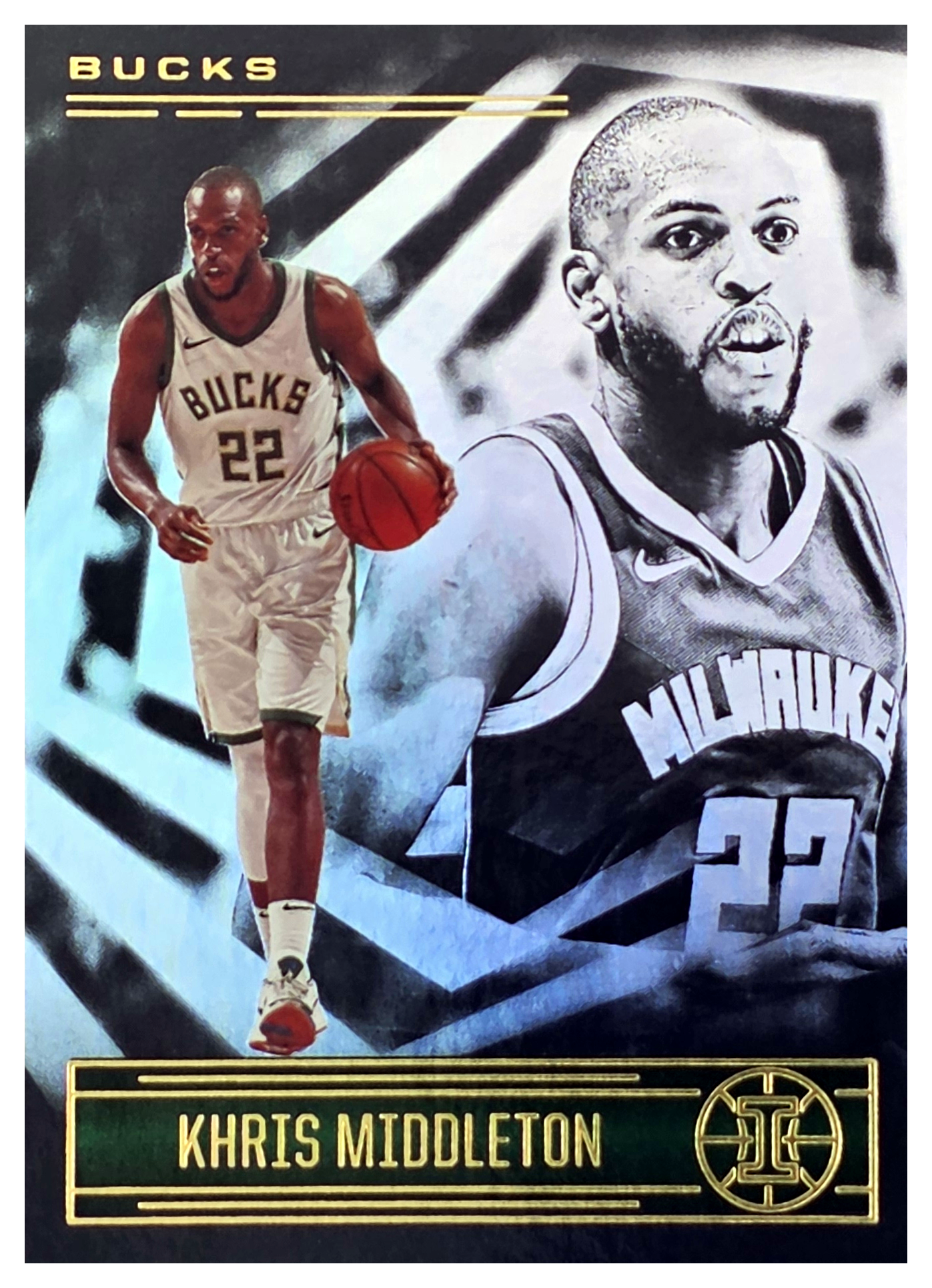 Khris Middleton - Panini Illusions Base Set 2020-21, Nr. 51 (Art.-Nr. SG104337)