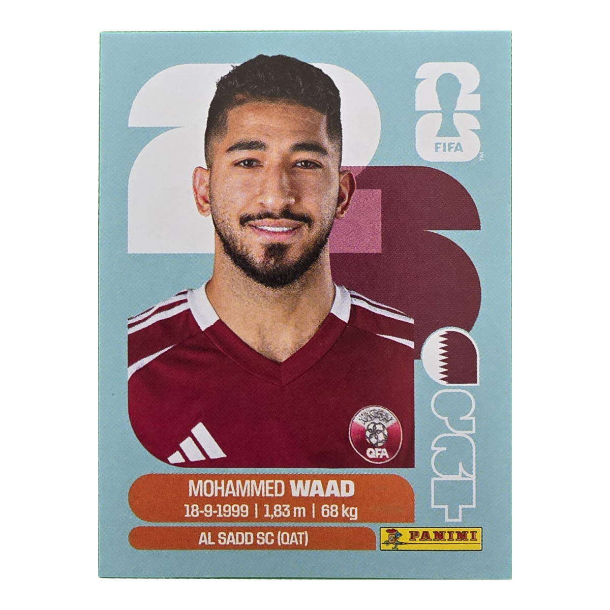 Mohammed Waad - Katar, FIFA WM 2026, Nr. QAT14