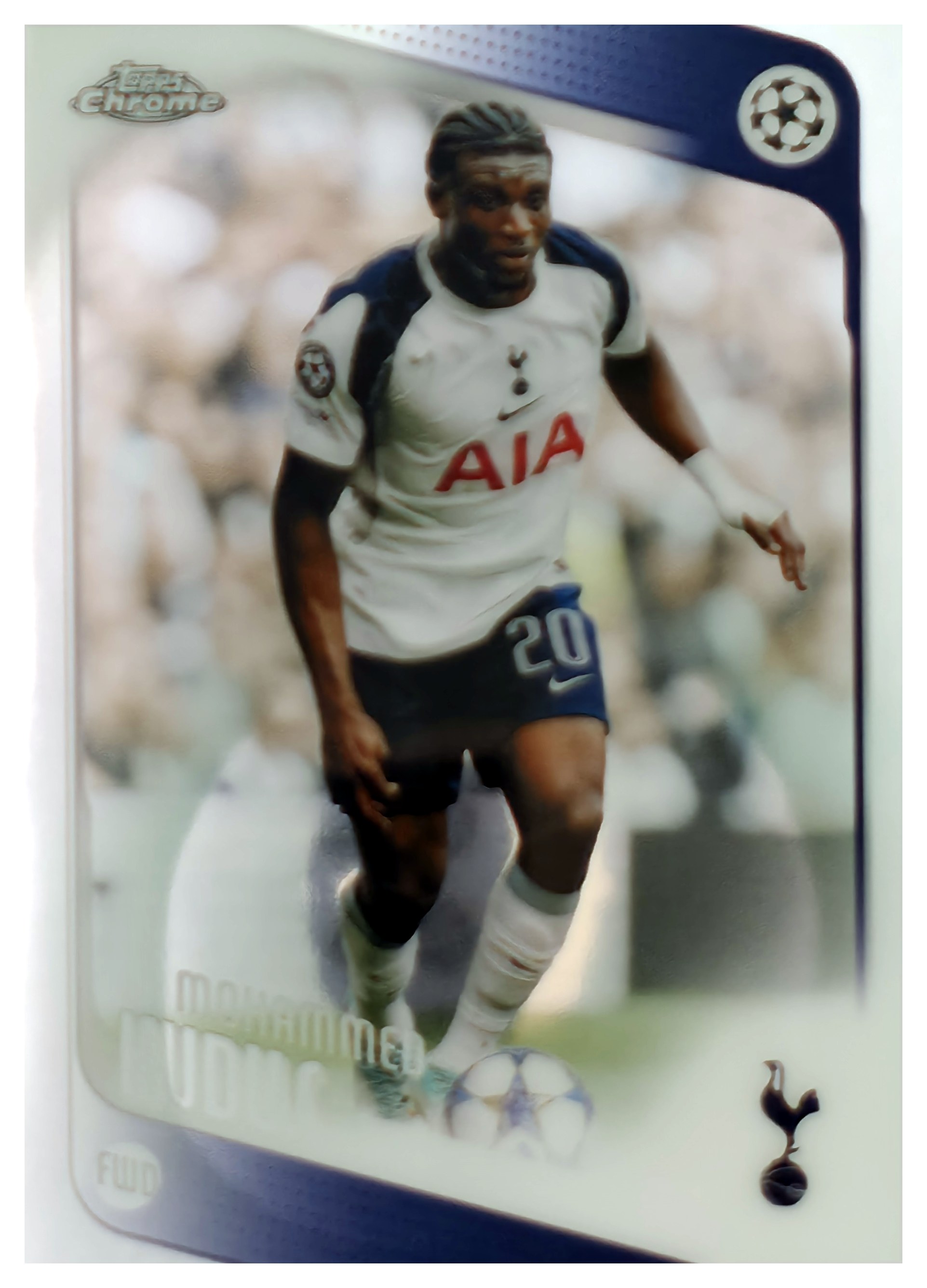 Mohammed Kudus - Topps Chrome UEFA Club Competitions Base Set 2025-26, Nr. 89 (Art.-Nr. SG109533)