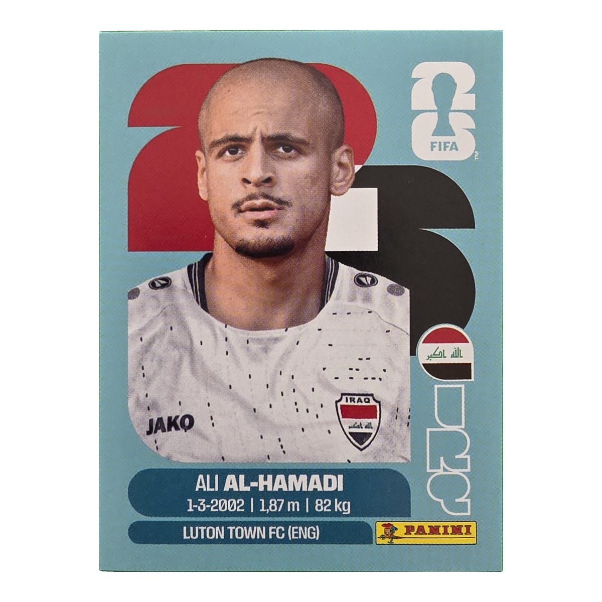 Ali Al-Hamadi - Irak, FIFA WM 2026, Nr. IRQ18