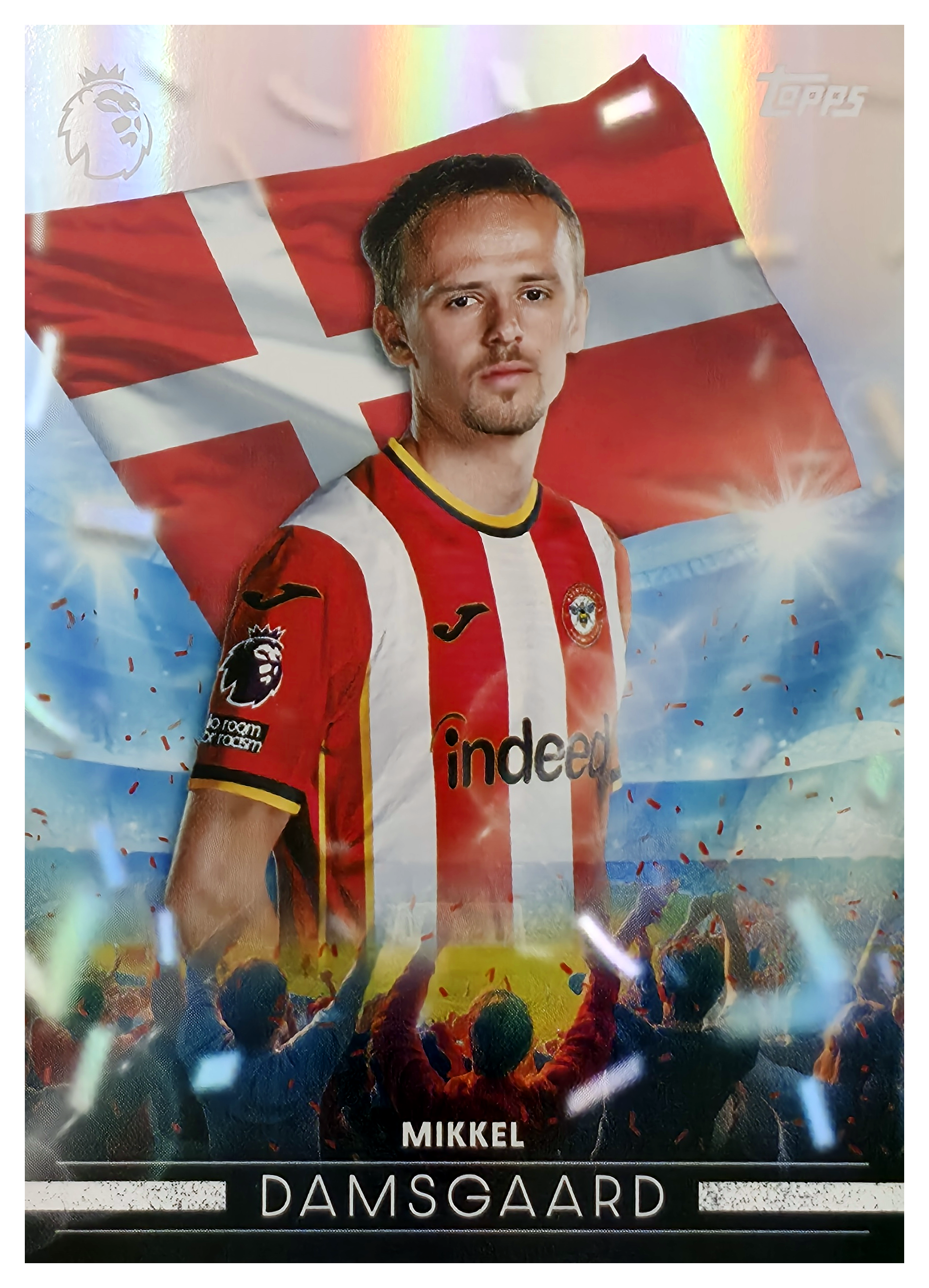 Mikkel Damsgaard - Topps Flagship Premier League Flying the Flag 2026-27, Nr. FF 6 – Insert (Art.-Nr. SG105194)