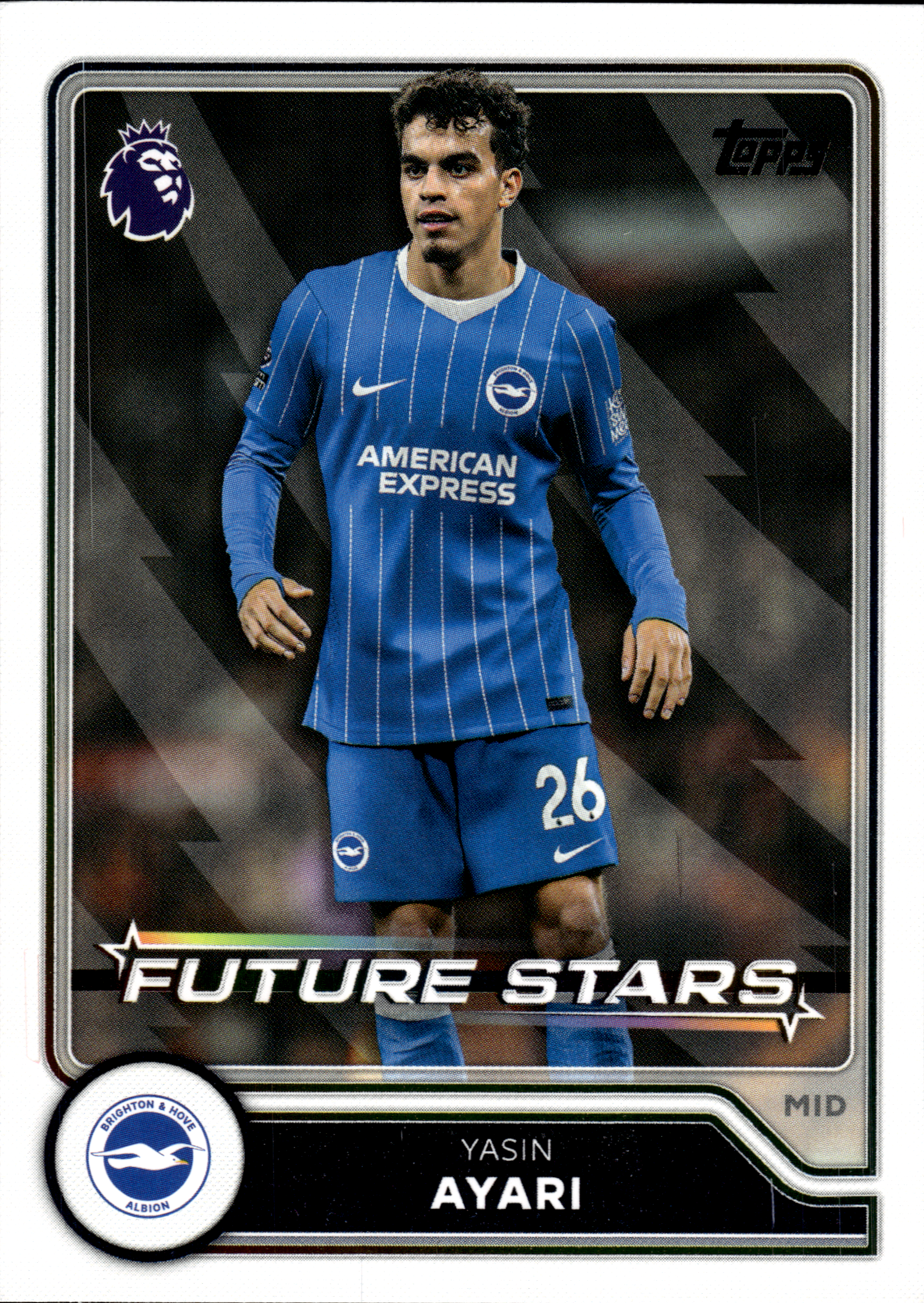 Yasin Ayari - Topps Flagship Premier League Future Stars 2026-27, Nr. 5 (Art.-Nr. SG104705)