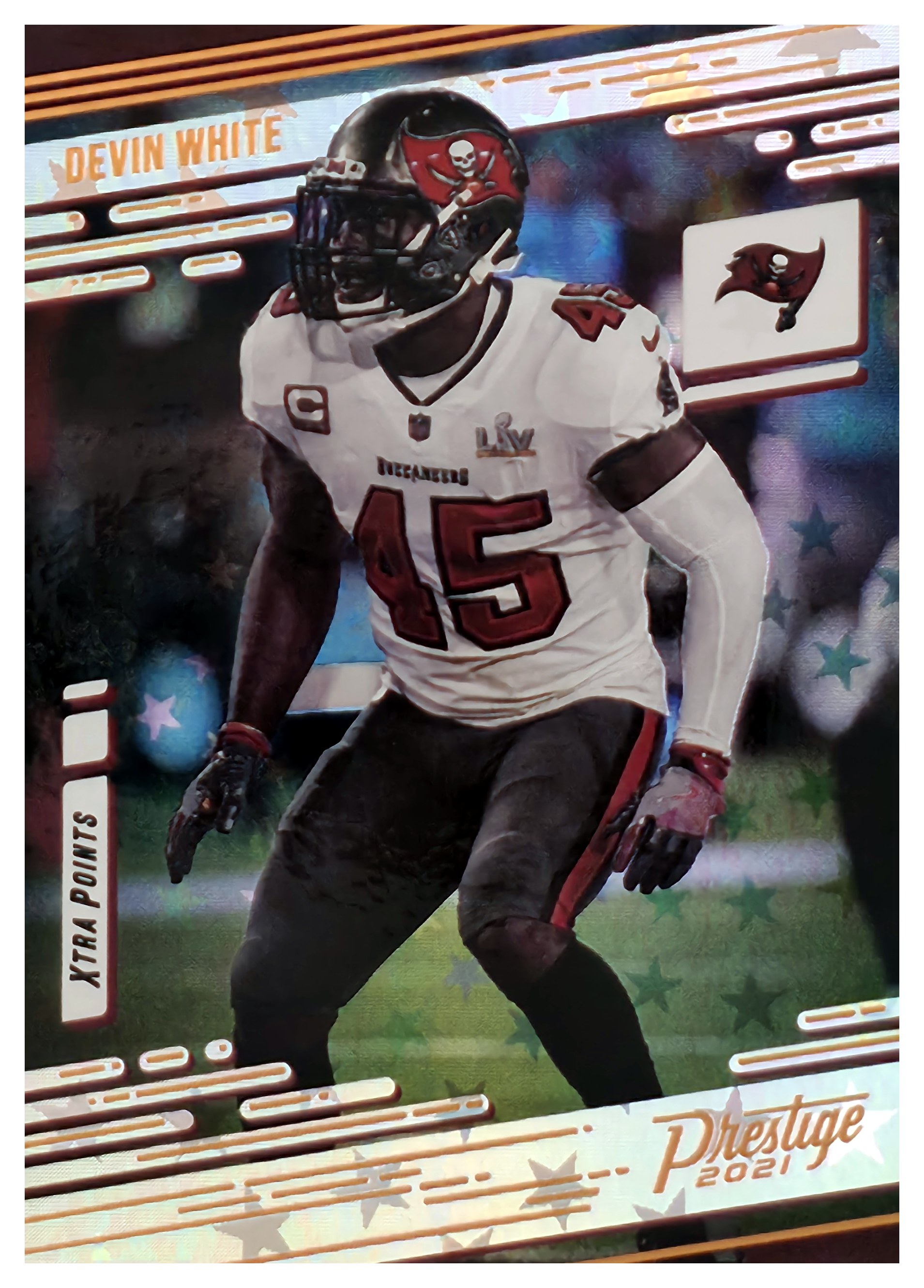 Devin White - Panini Prestige Base Set 2021, Nr. 187 – Xtra Points Astral (Art.-Nr. SG108677)