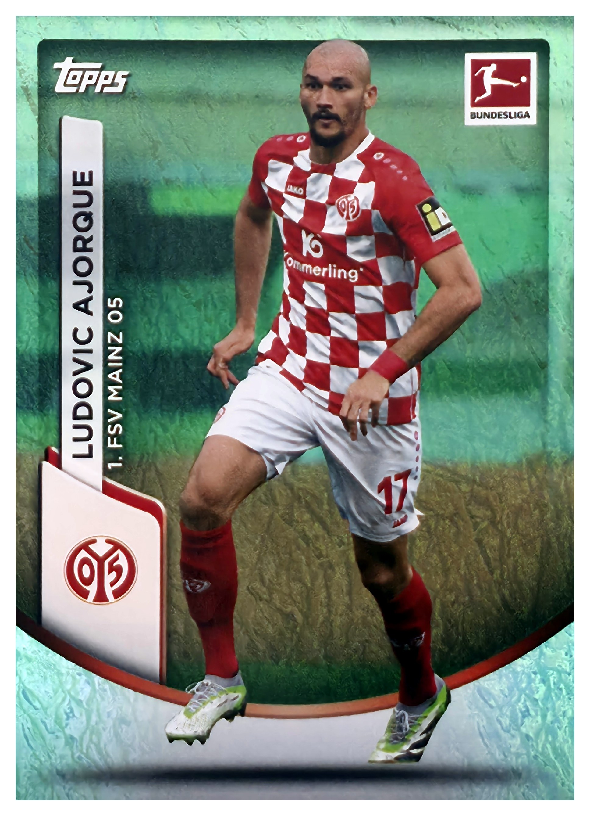 Ludovic Ajorque - Topps Chrome Bundesliga Base Set 2023-24, Nr. 70 (Art.-Nr. SG109332)