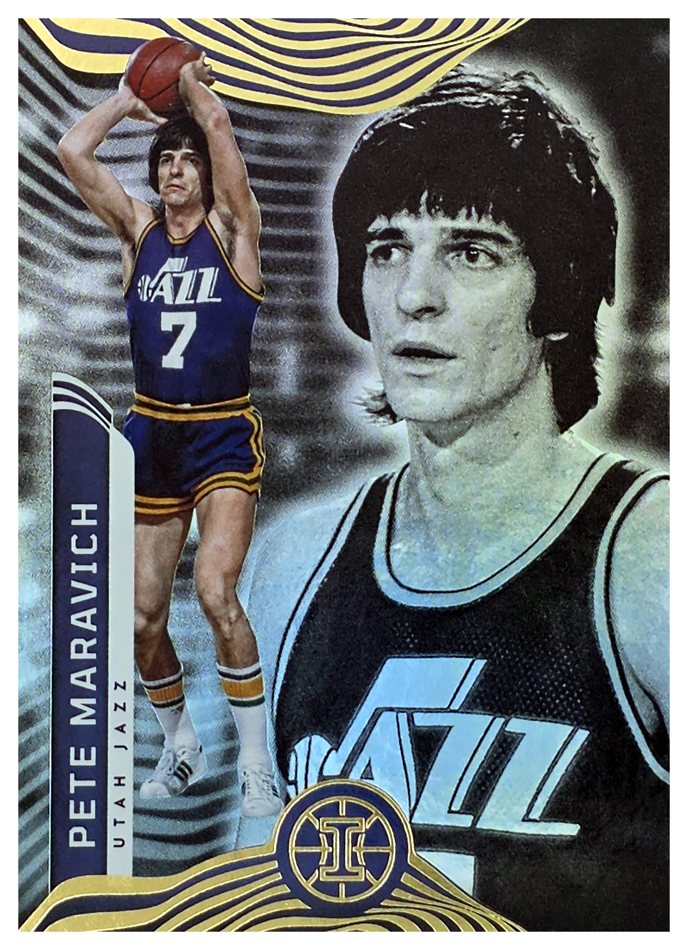Pete Maravich - Panini Illusions Base Set 2021-22, Nr. 133 (Art.-Nr. SG104174)