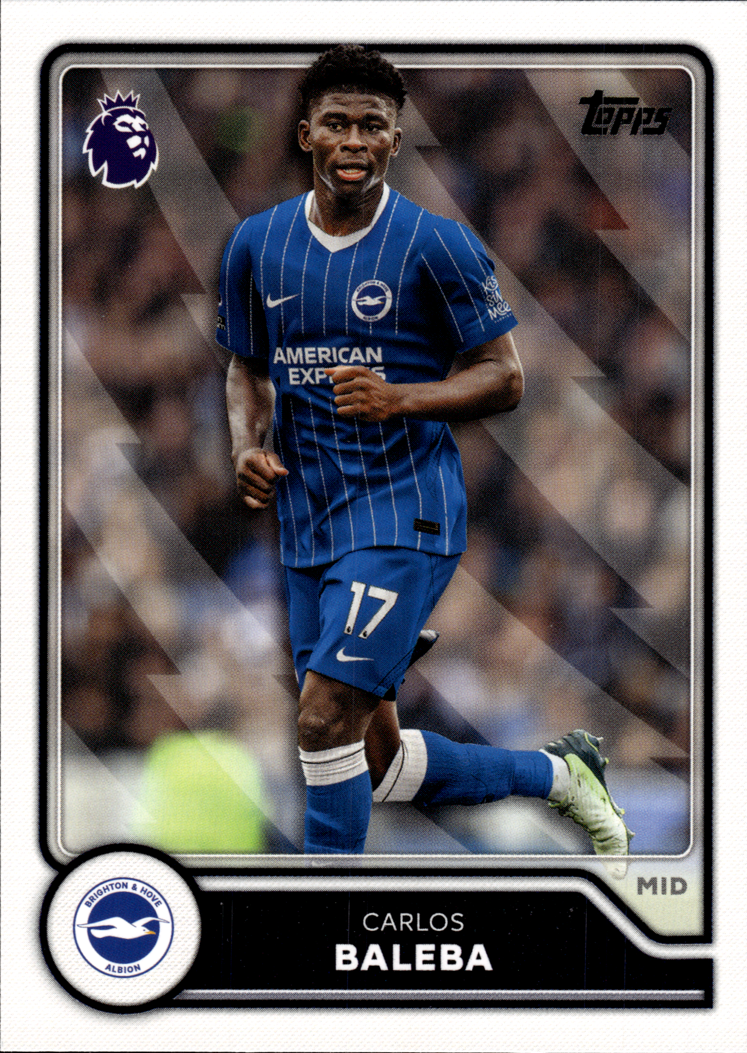 Carlos Baleba - Topps Flagship Premier League Base Set 2026-27, Nr. 82 (Art.-Nr. SG105098)