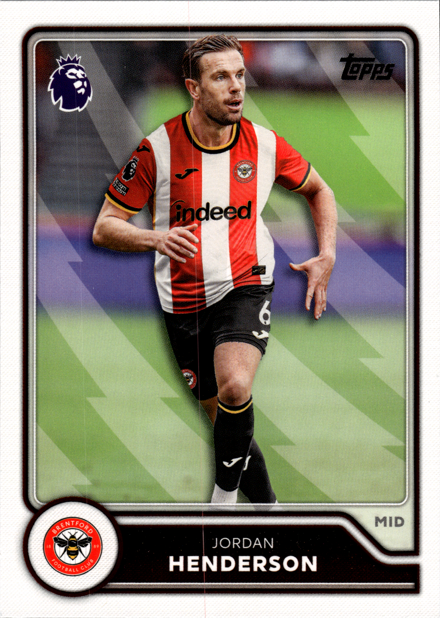 Jordan Henderson - Topps Flagship Premier League Base Set 2026-27, Nr. 69 (Art.-Nr. SG105514)