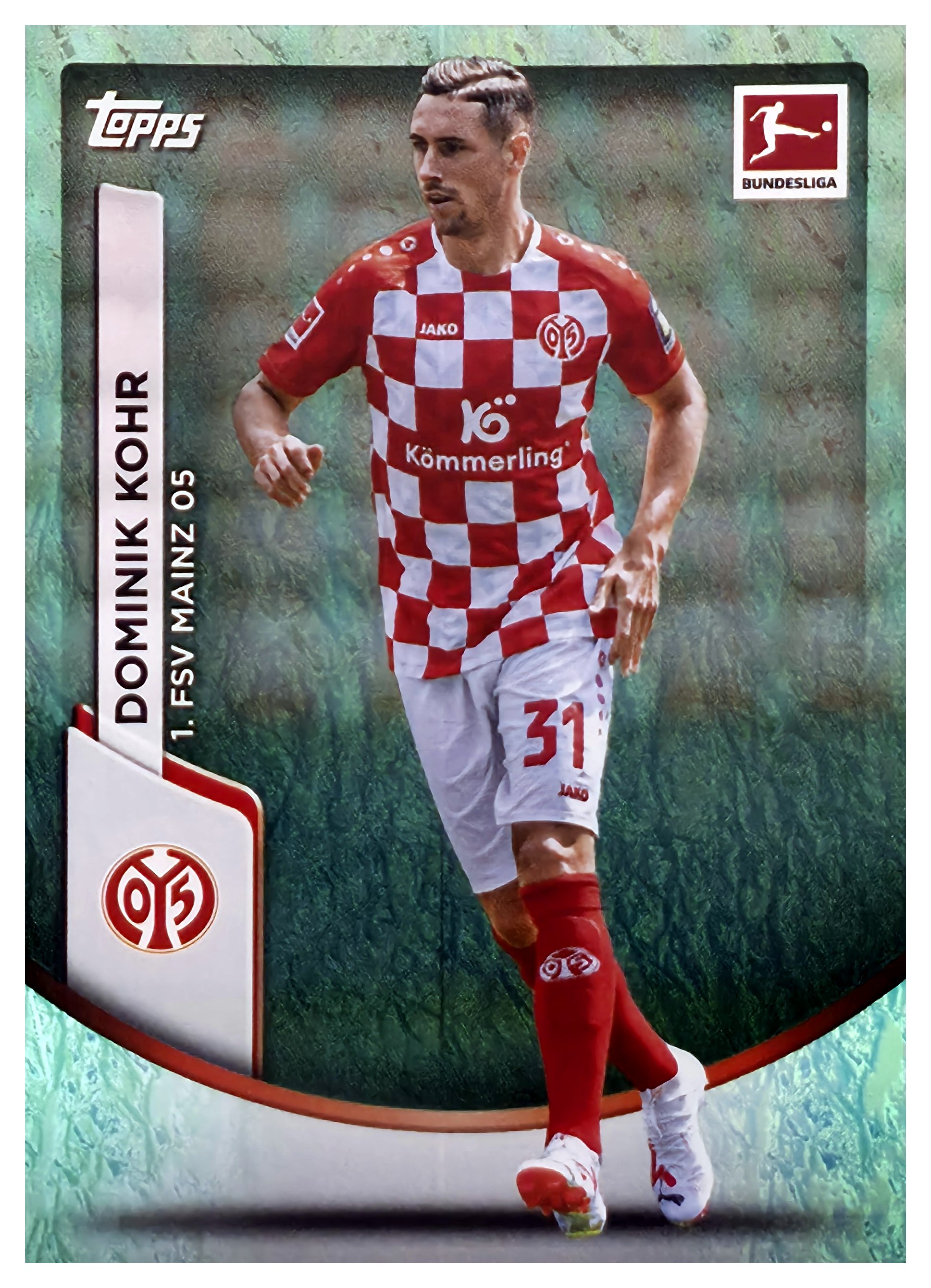 Dominik Kohr - Topps Chrome Bundesliga Base Set 2023-24, Nr. 73 (Art.-Nr. SG109319)