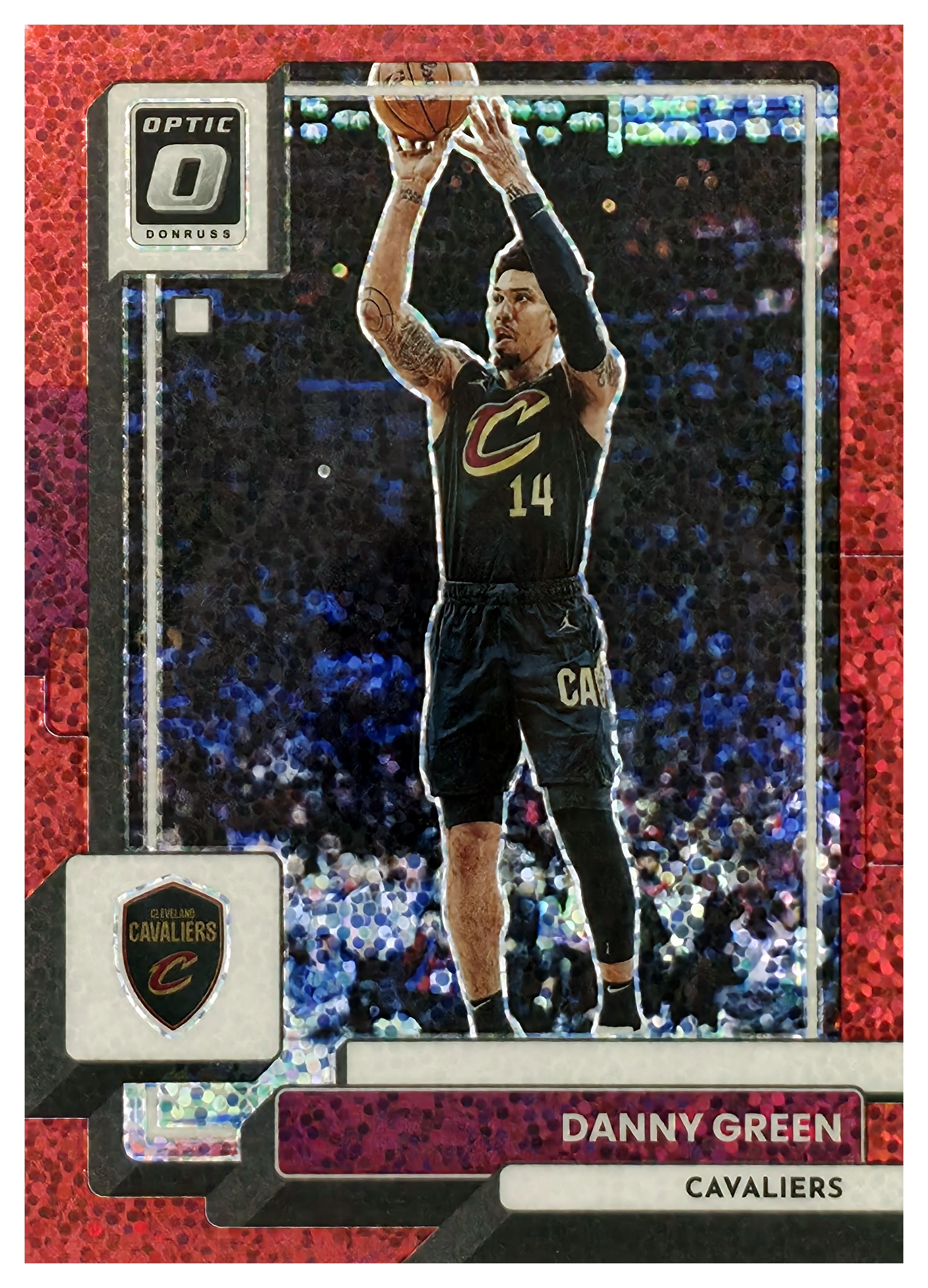 Danny Green - Panini Donruss Optic Base Set 2022-23, Nr. 192 – Red Sparkle (Art.-Nr. SG108784)