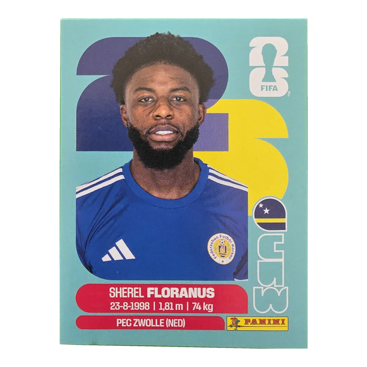 Sherel Floranus - Curaçao, FIFA WM 2026, Nr. CUW4