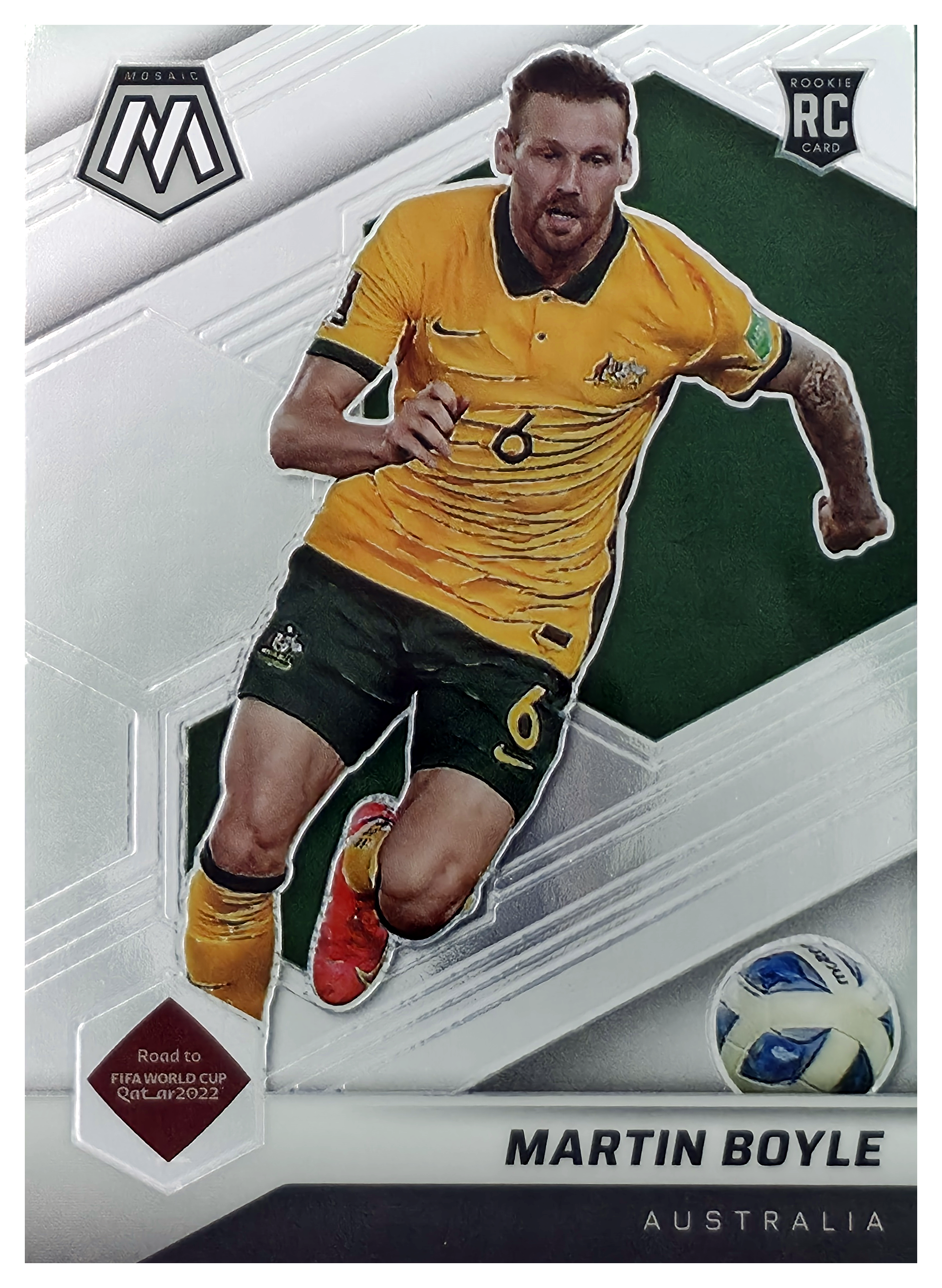 Martin Boyle - Panini Mosaic FIFA Road to World Cup Base Set 2021-22, Nr. 146 – Rookie Card (Art.-Nr. SG105924)