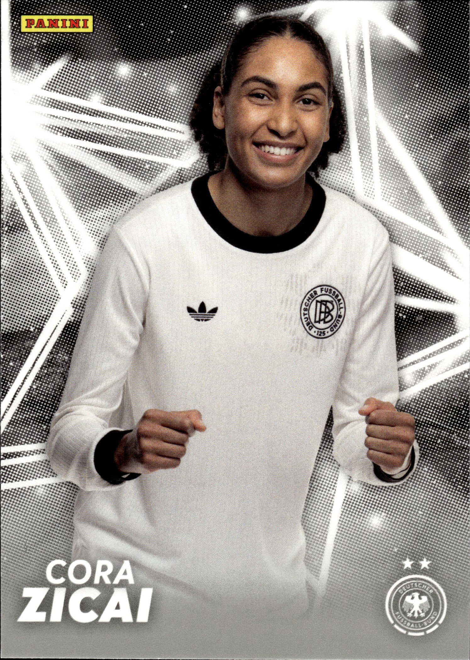 Cora Zicai - Panini DFB-Frauen Team-Set RIS 2025, Nr. RIS-05 – Insert (Art.-Nr. SG109859)