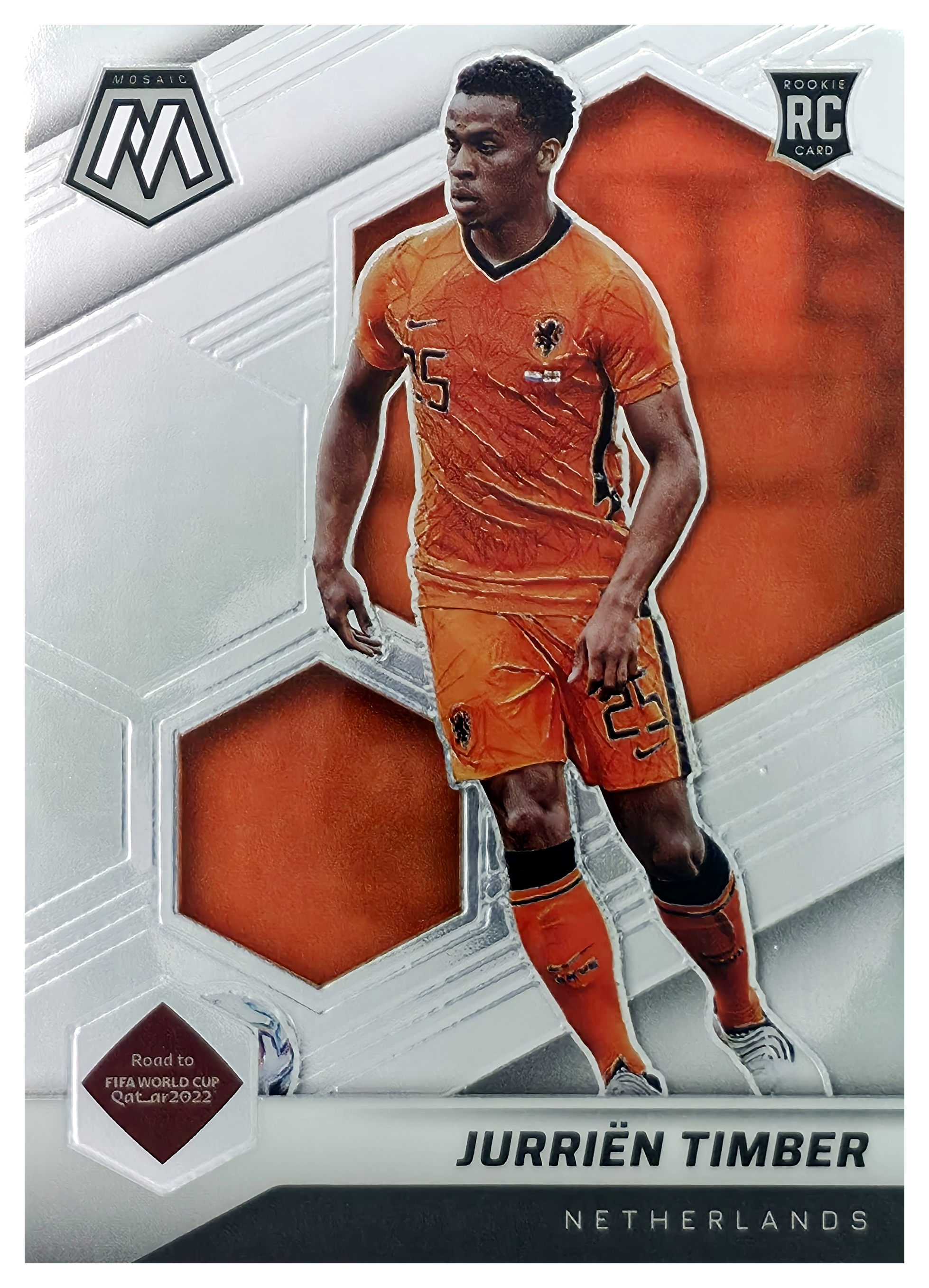 Jurriën Timber - Panini Mosaic FIFA Road to World Cup Base Set 2021-22, Nr. 178 – Rookie Card (Art.-Nr. SG105964)