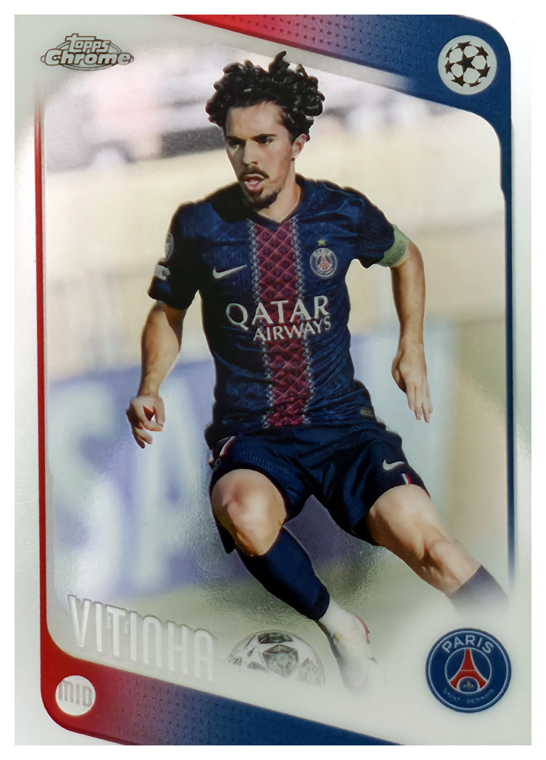 Vitinha - Topps Chrome UEFA Club Competitions Base Set 2025-26, Nr. 46 (Art.-Nr. SG110787)