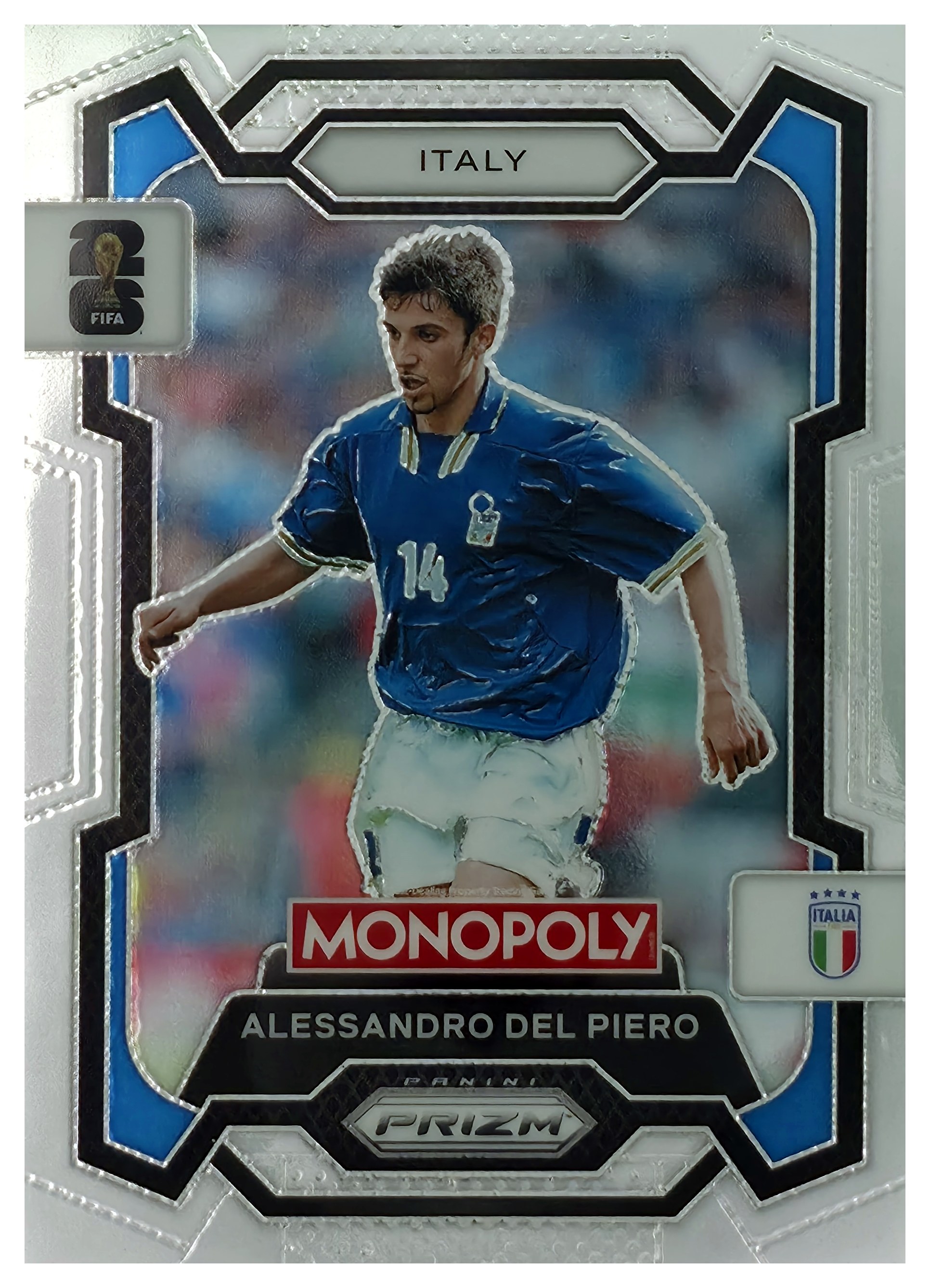 Alessandro Del Piero - Panini Prizm Monopoly FIFA World Cup Base Set 2026, Nr. 39 (Art.-Nr. SG109105)