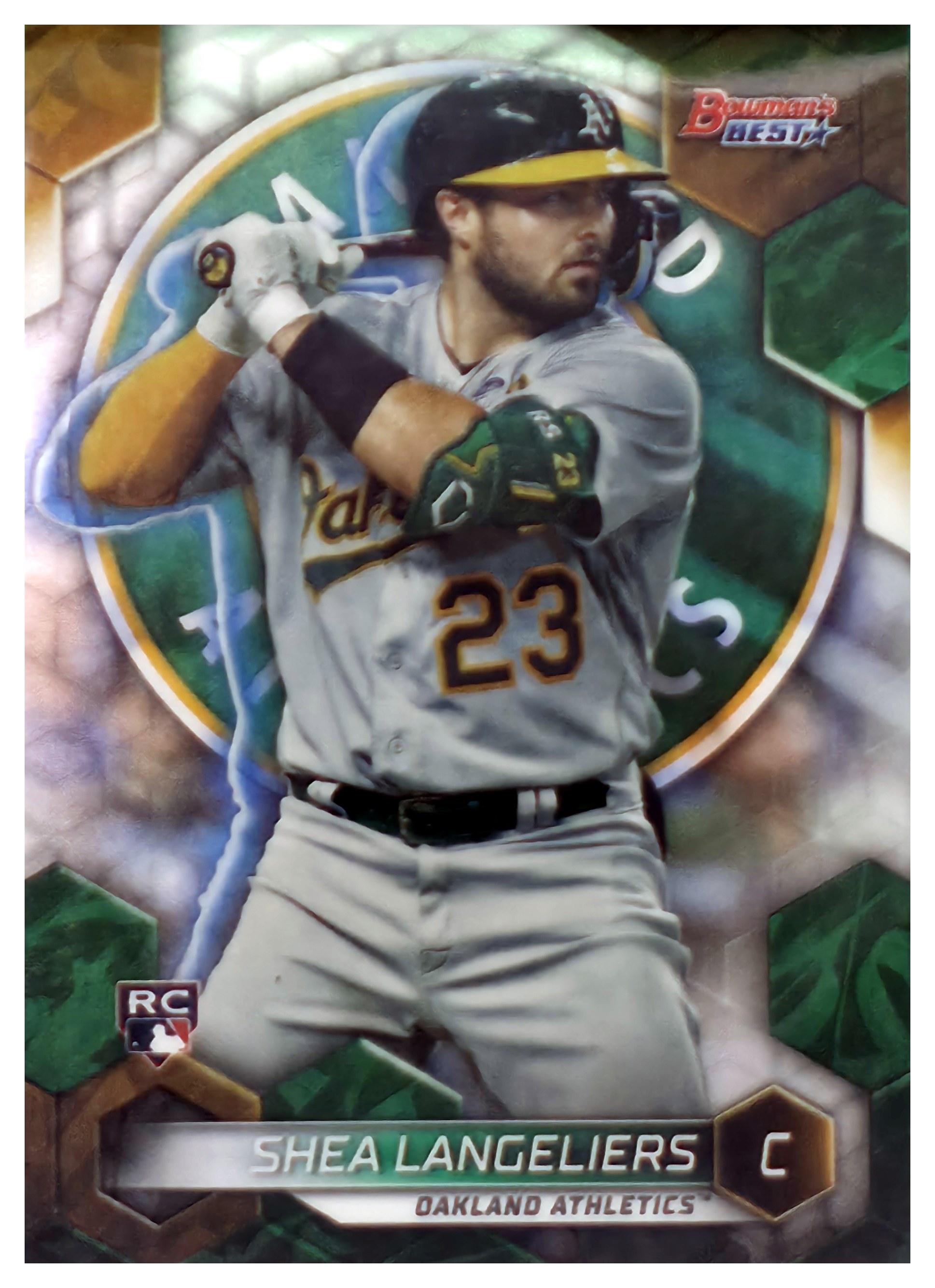 Shea Langeliers - Topps Bowman's Best Base Set 2023, Nr. 24 – Rookie Card (Art.-Nr. SG108932)