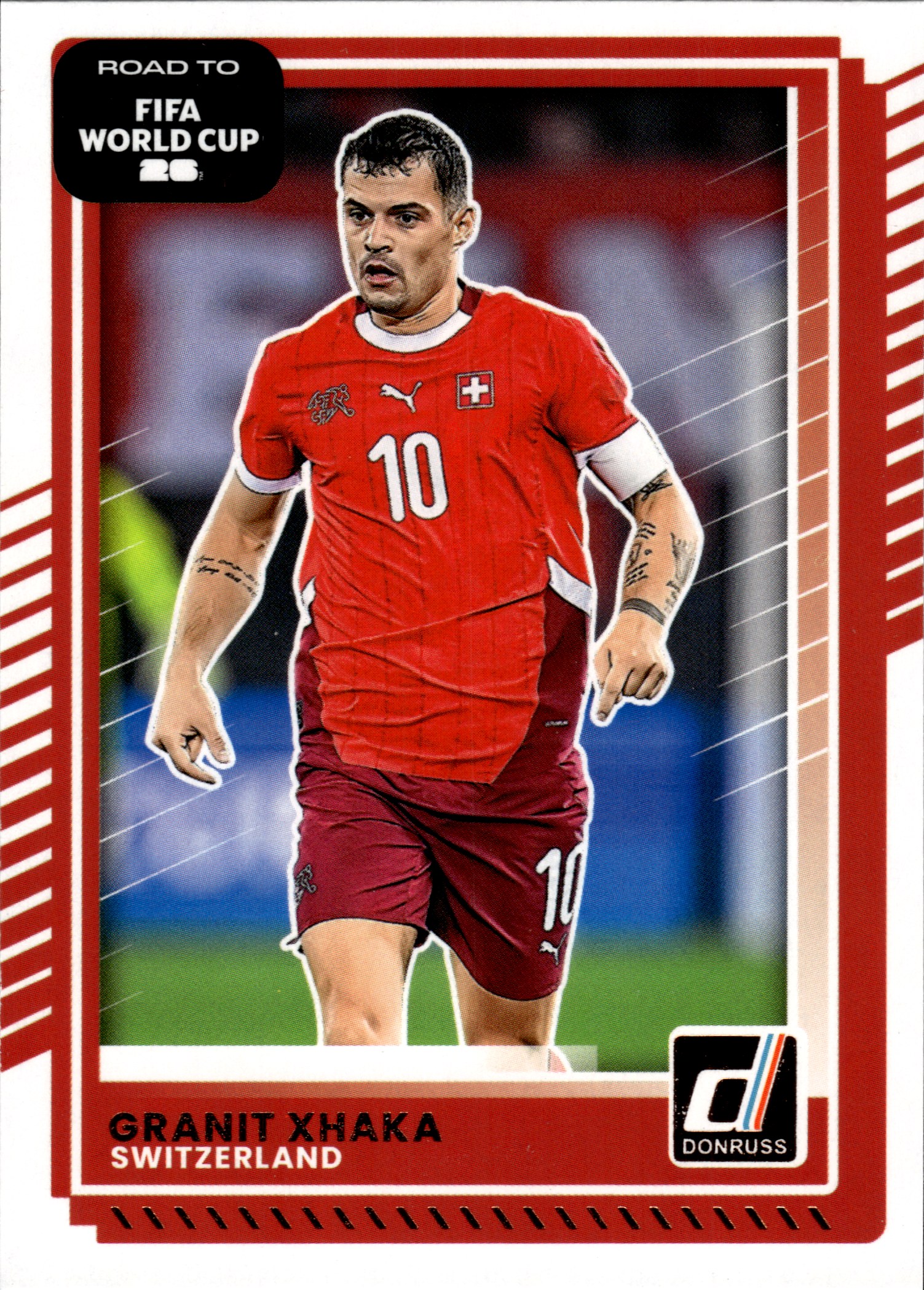 Granit Xhaka - Panini Donruss FIFA Road to World Cup Base Set 2025-26, Nr. 177 (Art.-Nr. SG109270)