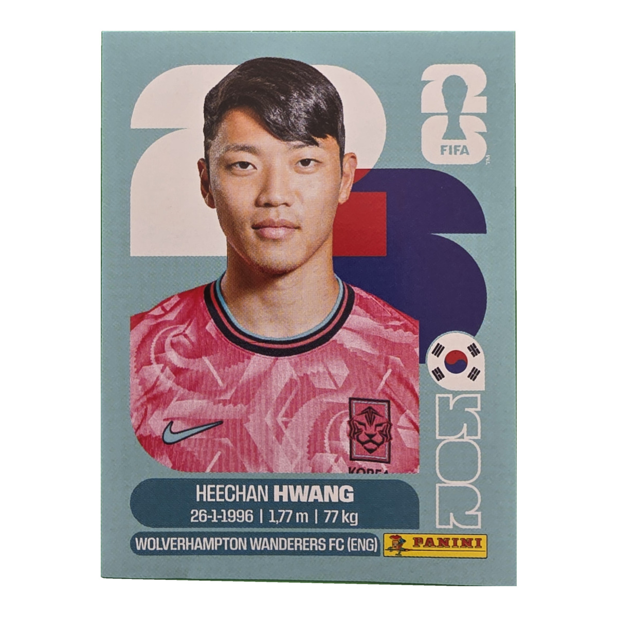 Hee-chan Hwang - Südkorea, FIFA WM 2026, Nr. KOR19