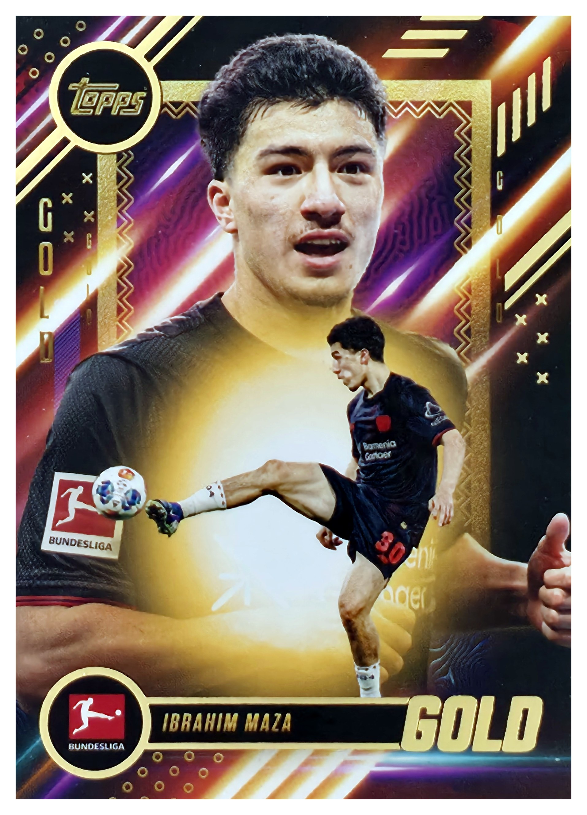 Ibrahim Maza - Topps Gold Bundesliga 2025-26 (Art.-Nr. SG108020)