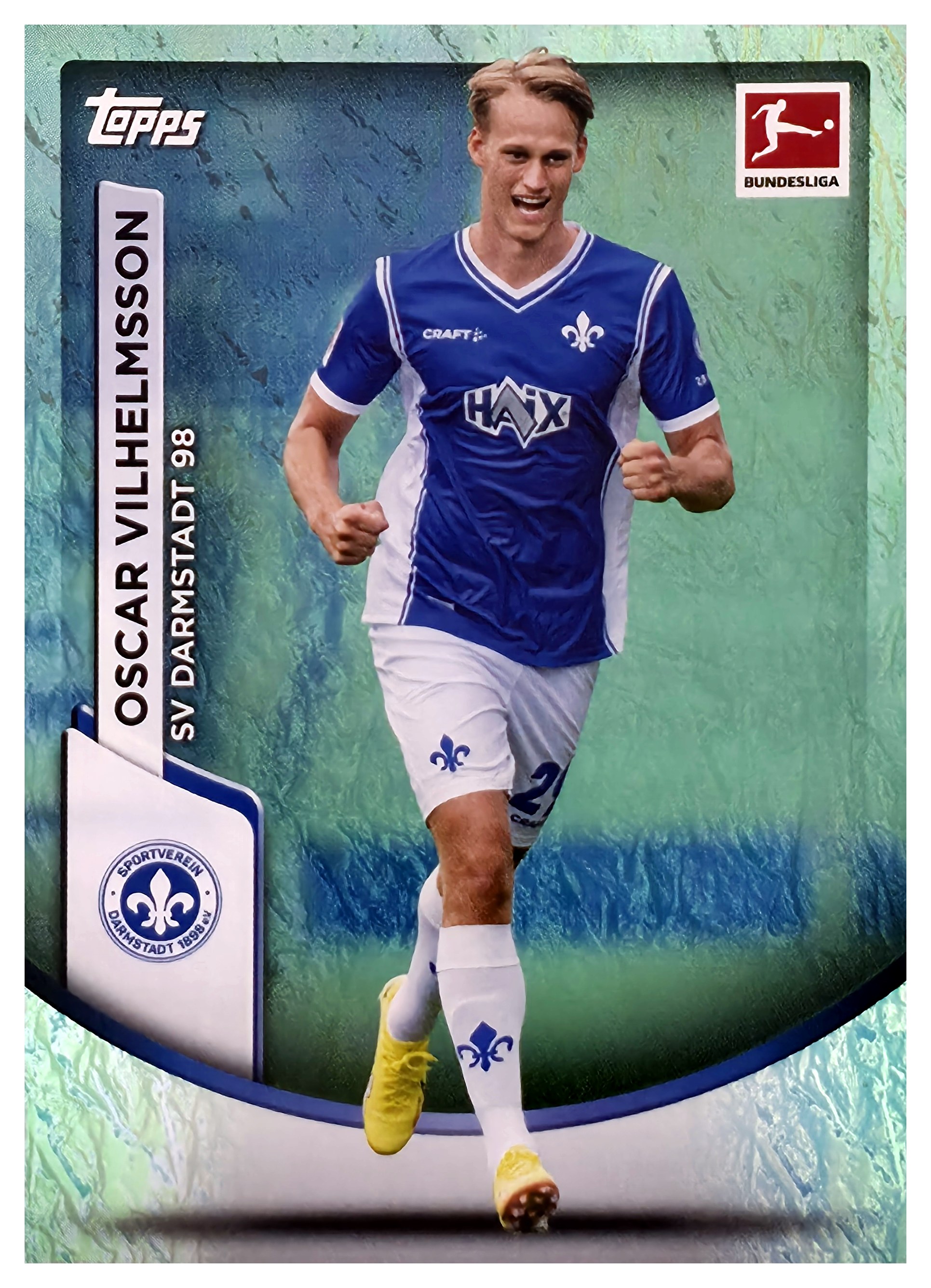 Oscar Vilhelmsson - Topps Chrome Bundesliga Base Set 2023-24, Nr. 19 (Art.-Nr. SG109305)