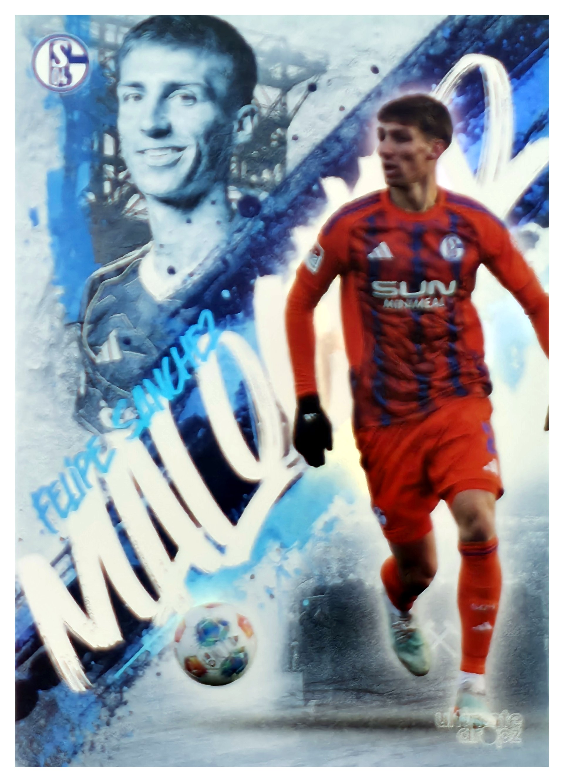 Felipe Sanchez - Ultimate Dropz FC Schalke 04 Malocher 2025-26 (Art.-Nr. SG109042)