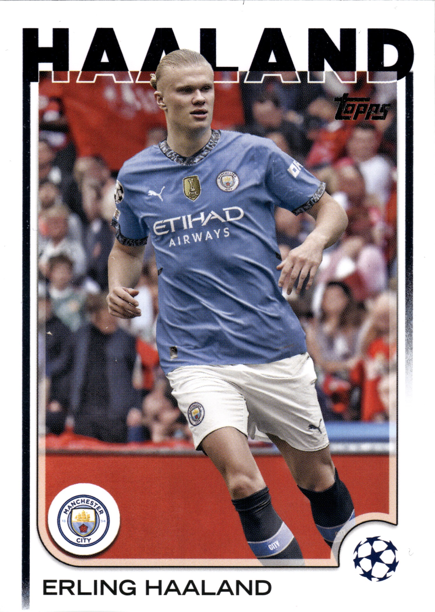 Erling Haaland - Topps UEFA Club Competitions Base Set 2024-25, Nr. 9 (Art.-Nr. SG107850)