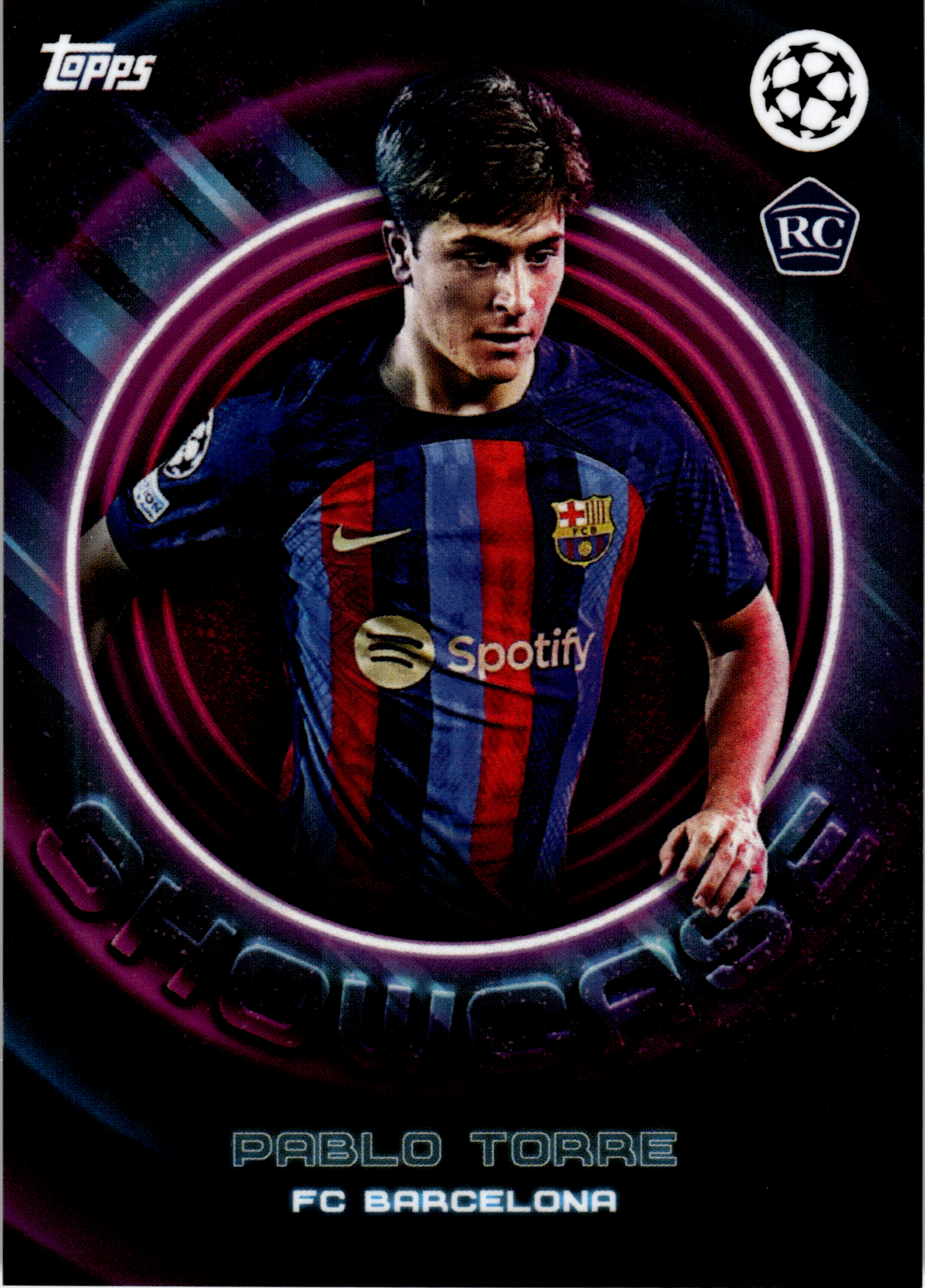 Pablo Torre - Topps UEFA Club Competitions Showcase 2023-24 (Art.-Nr. SG102915)