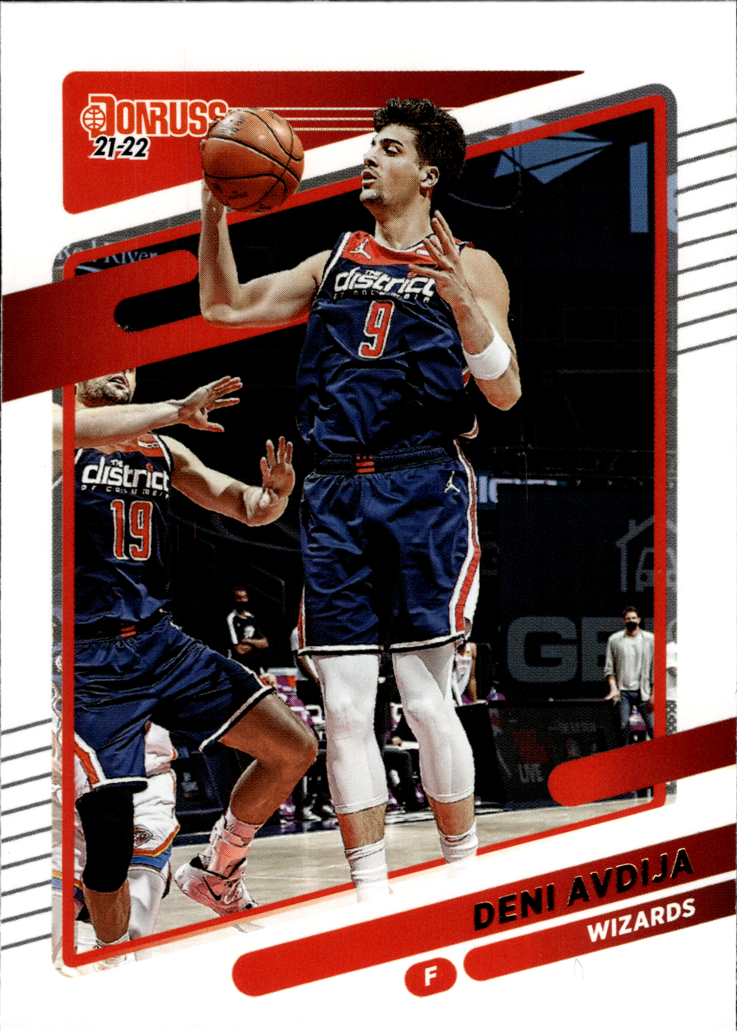 Deni Avdija - Panini Donruss Base Set 2021-22, Nr. 100 (Art.-Nr. SG105682)
