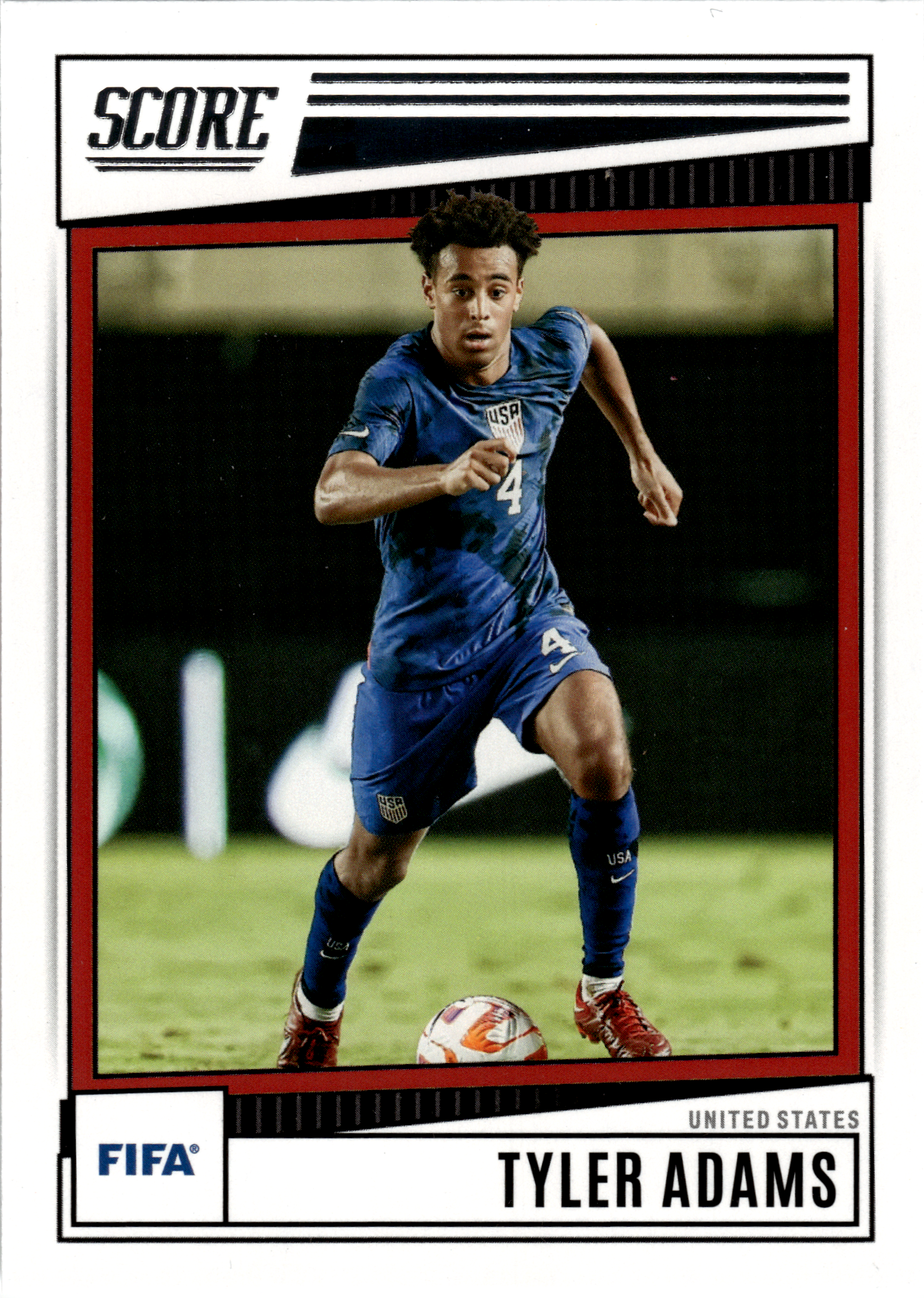 Tyler Adams - Panini Score FIFA Base Set 2022-23, Nr. 199 (Art.-Nr. SG102835)