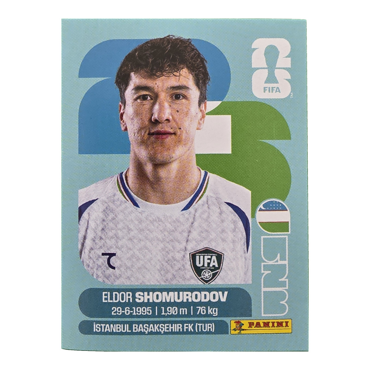 Eldor Shomurodov - Usbekistan, FIFA WM 2026, Nr. UZB16