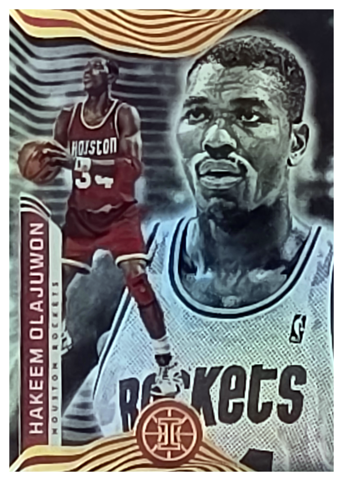 Hakeem Olajuwon - Panini Illusions Base Set 2021-22, Nr. 137 (Art.-Nr. SG104121)