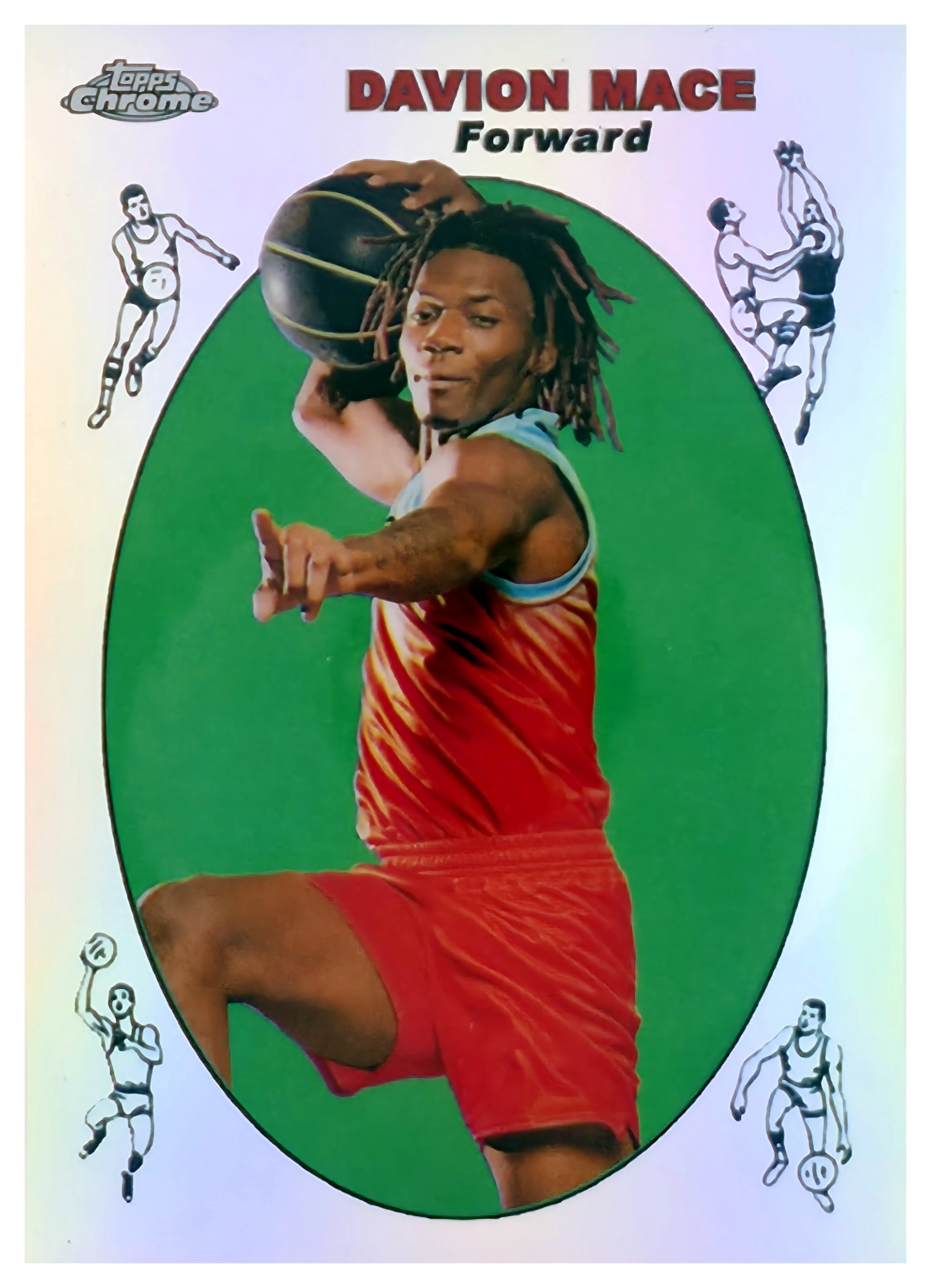 Davion Mace - Topps Chrome OTE 1969 Topps Basketball 2022, Nr. 69TB-12 (Art.-Nr. SG108614)