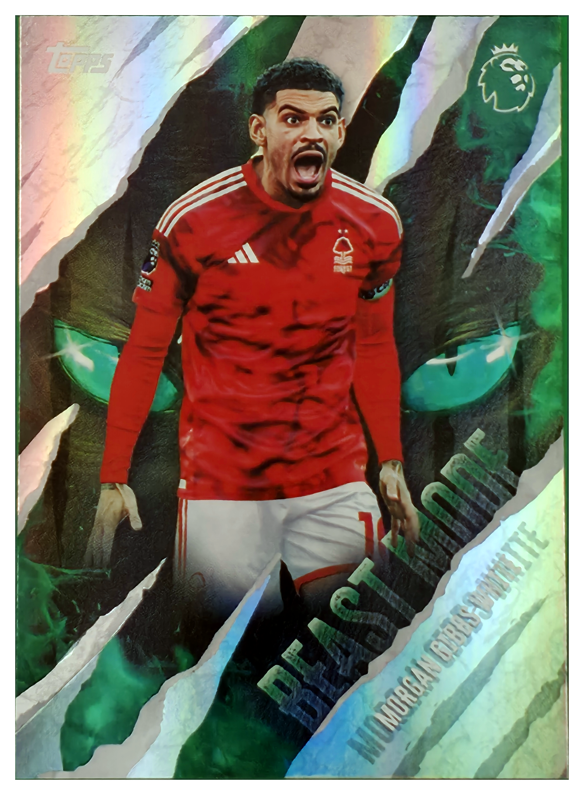 Morgan Gibbs-White - Topps Flagship Premier League Beast Mode 2026-27, Nr. BM 22 – Insert (Art.-Nr. SG105255)