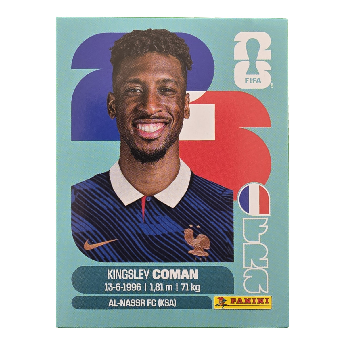 Kingsley Coman - Frankreich, FIFA WM 2026, Nr. FRA18