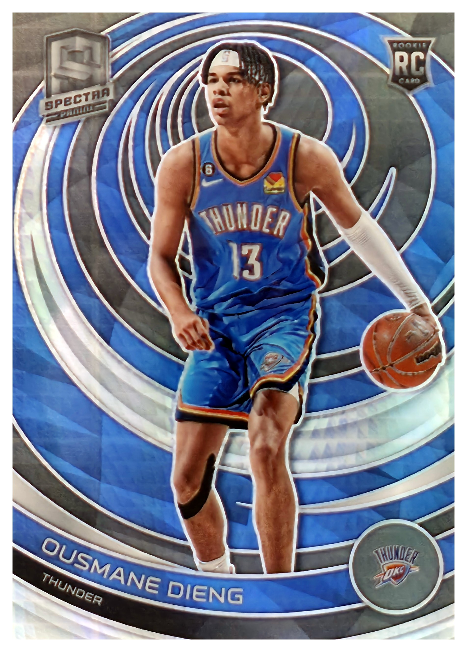 Ousmane Dieng - Panini Spectra Base Set 2022-23, Nr. 161 – Rookie Card (Art.-Nr. SG108632)