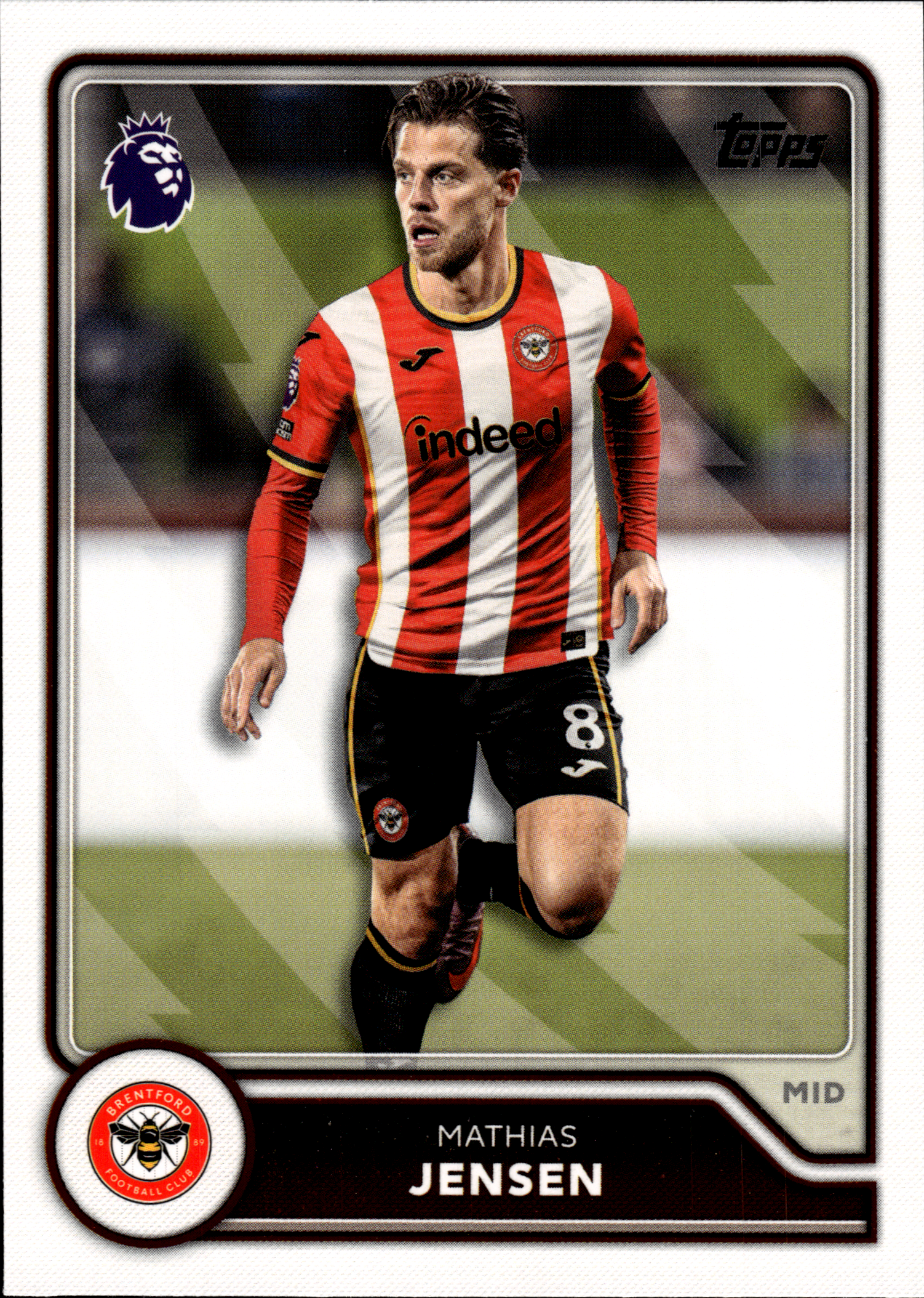Mathias Jensen - Topps Flagship Premier League Base Set 2026-27, Nr. 68 (Art.-Nr. SG105350)