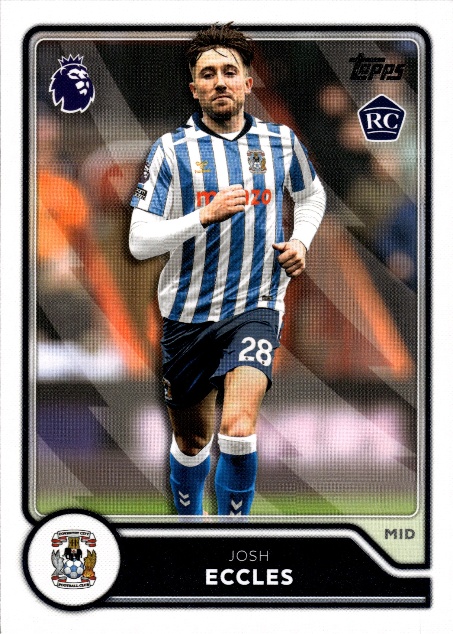 Josh Eccles - Topps Flagship Premier League Base Set 2026-27, Nr. 267 – Rookie Card (Art.-Nr. SG109873)