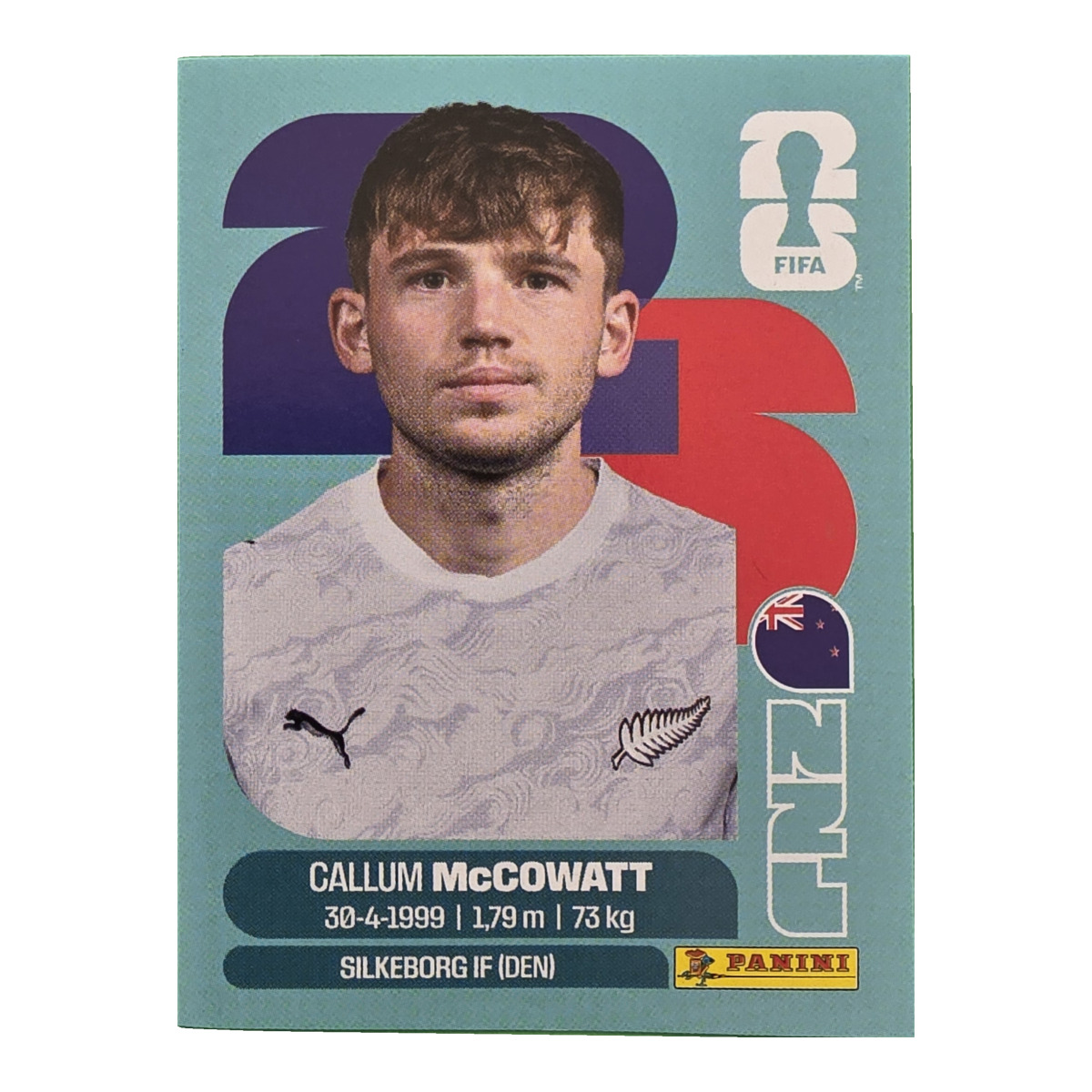 Callum McCowatt - Neuseeland, FIFA WM 2026, Nr. NZL19