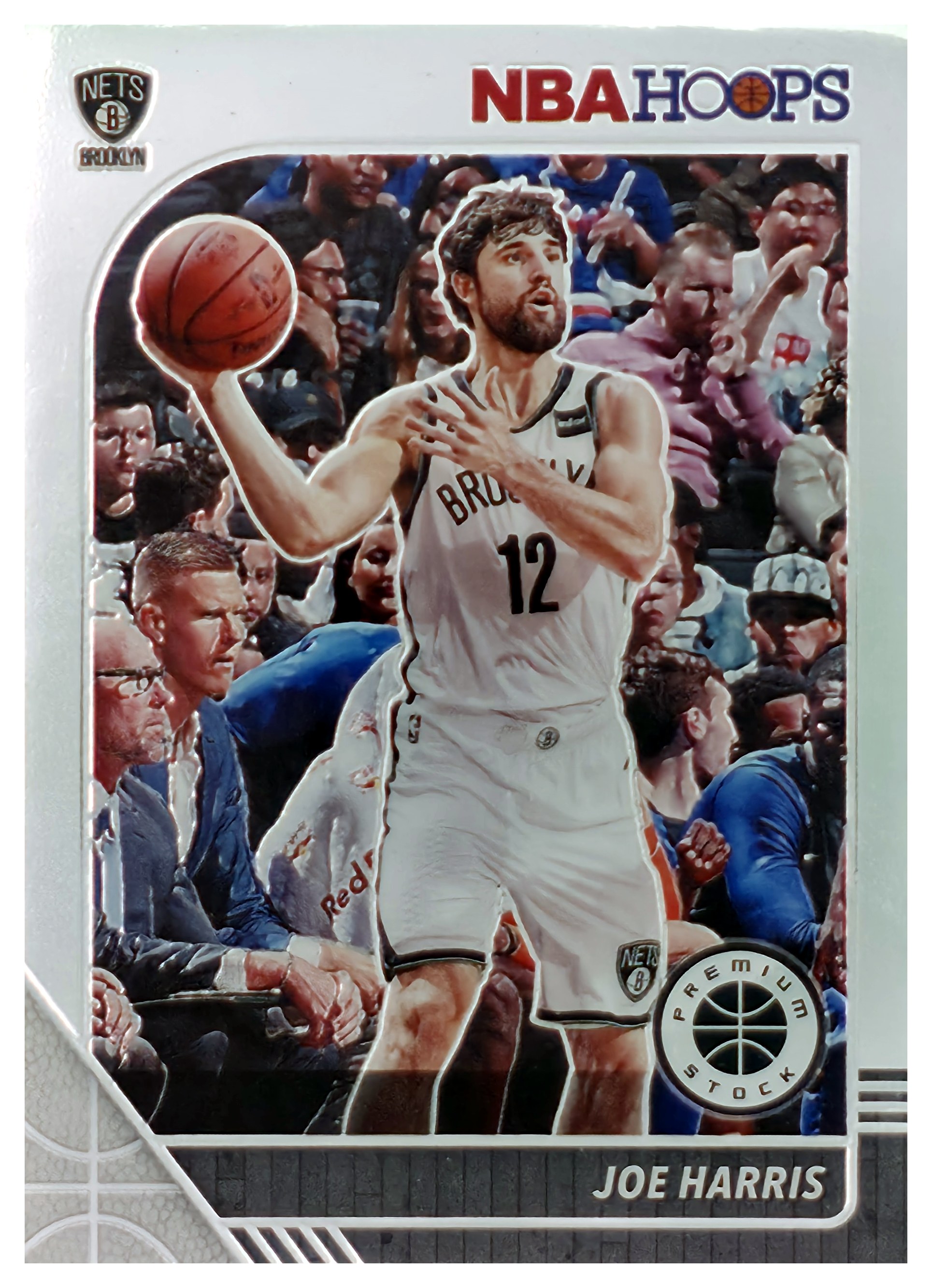 Joe Harris - Panini Hoops Premium Stock Base Set 2019-20, Nr. 14 (Art.-Nr. SG107006)