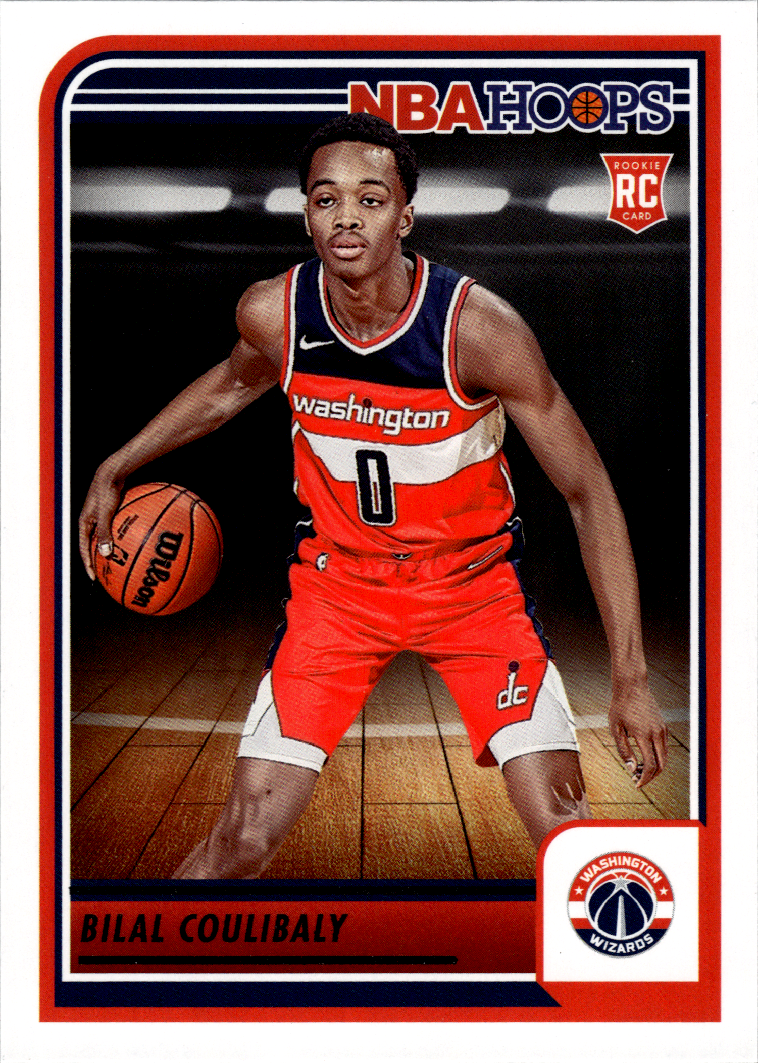 Bilal Coulibaly - Panini Hoops Base Set 2023-24, Nr. 276 – Rookie Card (Art.-Nr. SG103464)