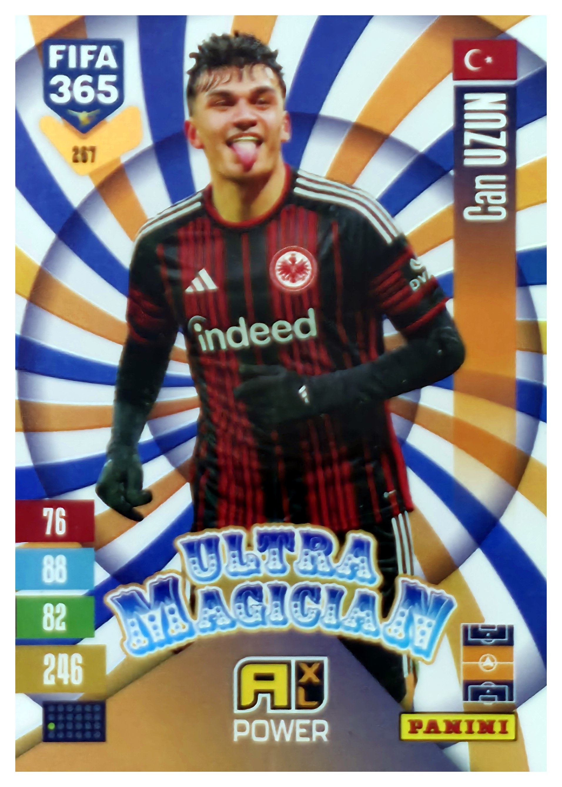 Can Uzun - Panini Adrenalyn XL FIFA 365 Ultra Magician 2026-27, Nr. 267 – Insert