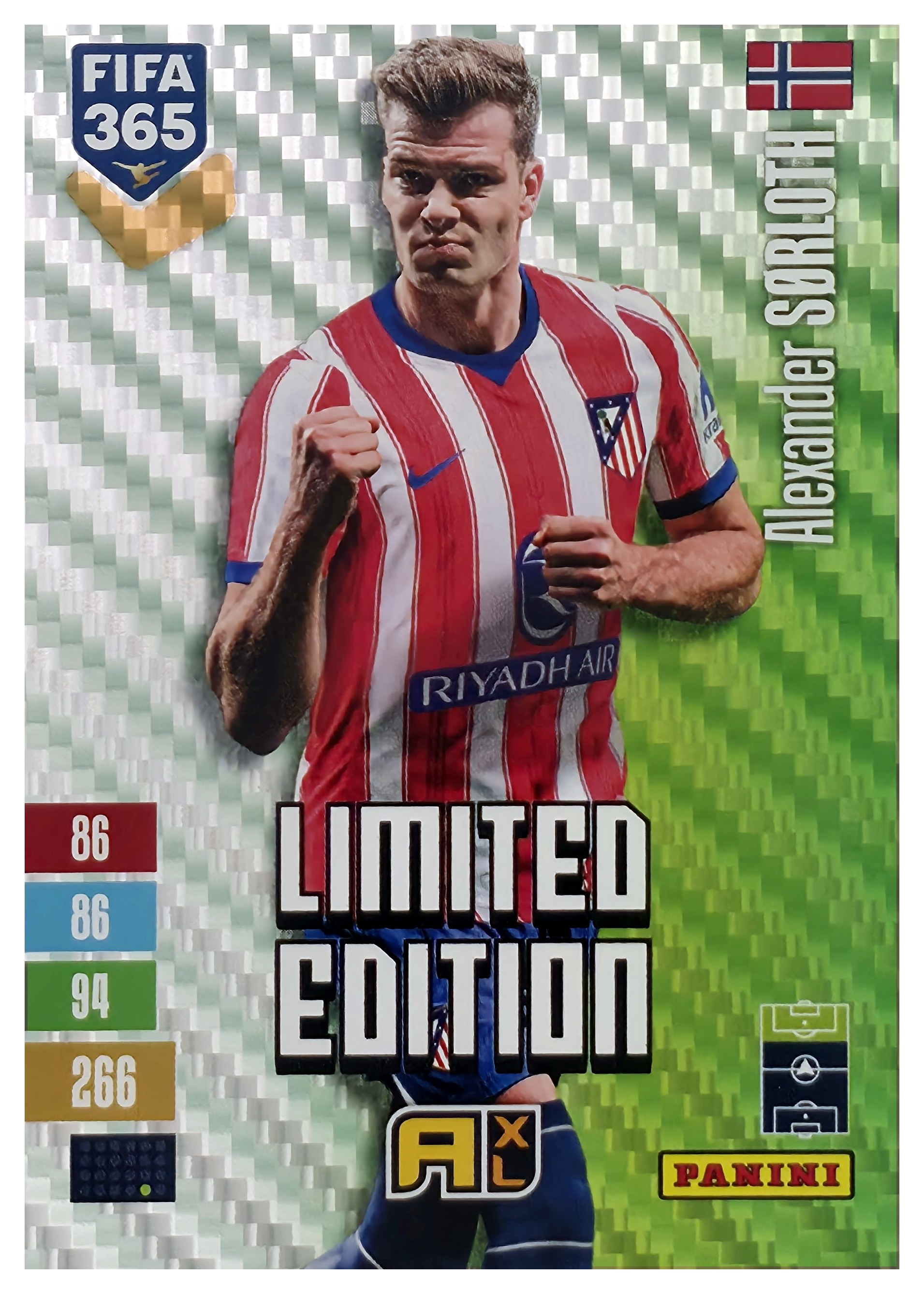 Alexander Sørloth - Panini Adrenalyn XL FIFA 365 Limited Edition 2026-27 (Insert)