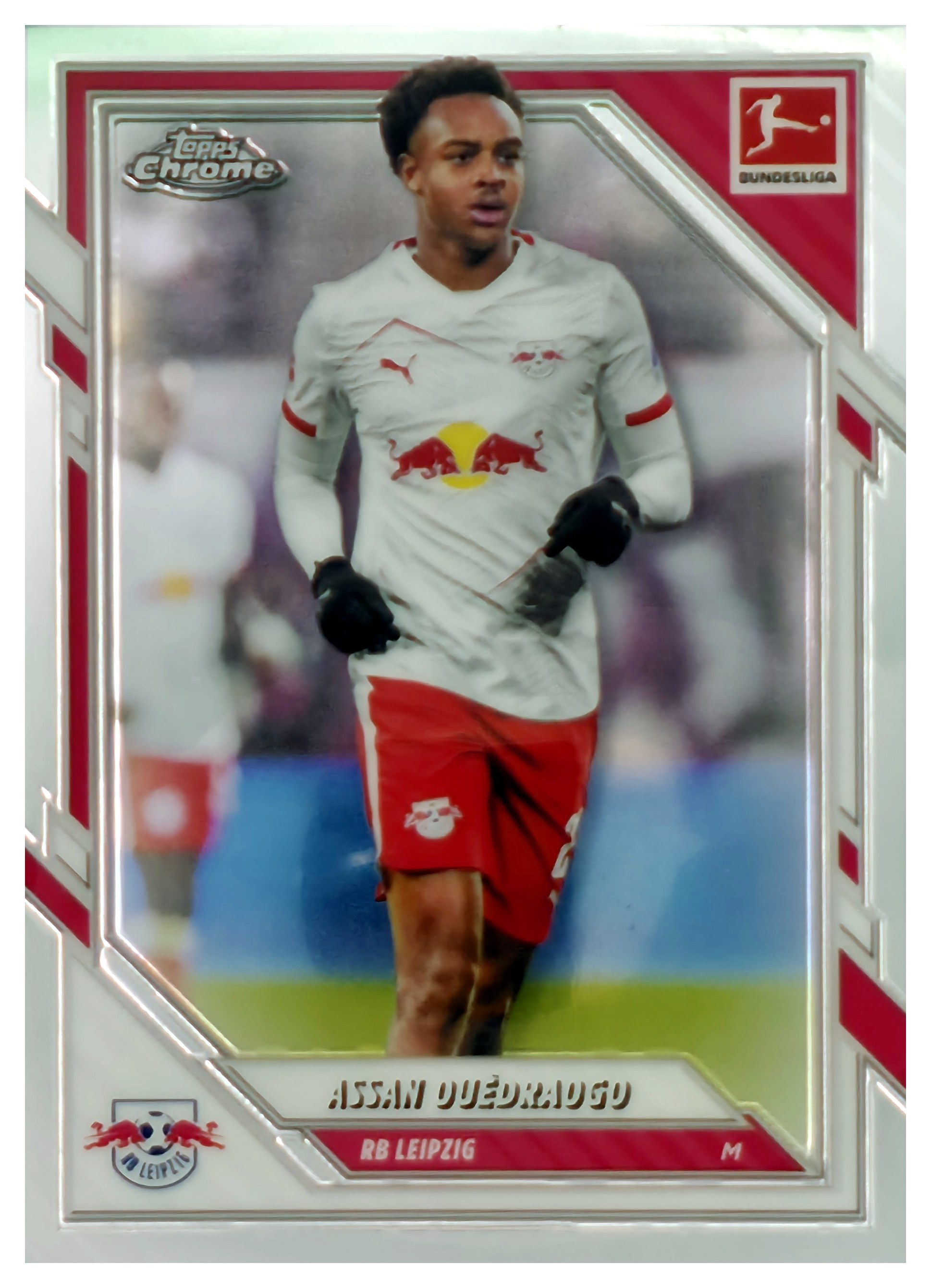 Assan Ouédraogo - Topps Chrome Bundesliga Base Set 2025-26, Nr. 57 (Art.-Nr. SG109466)