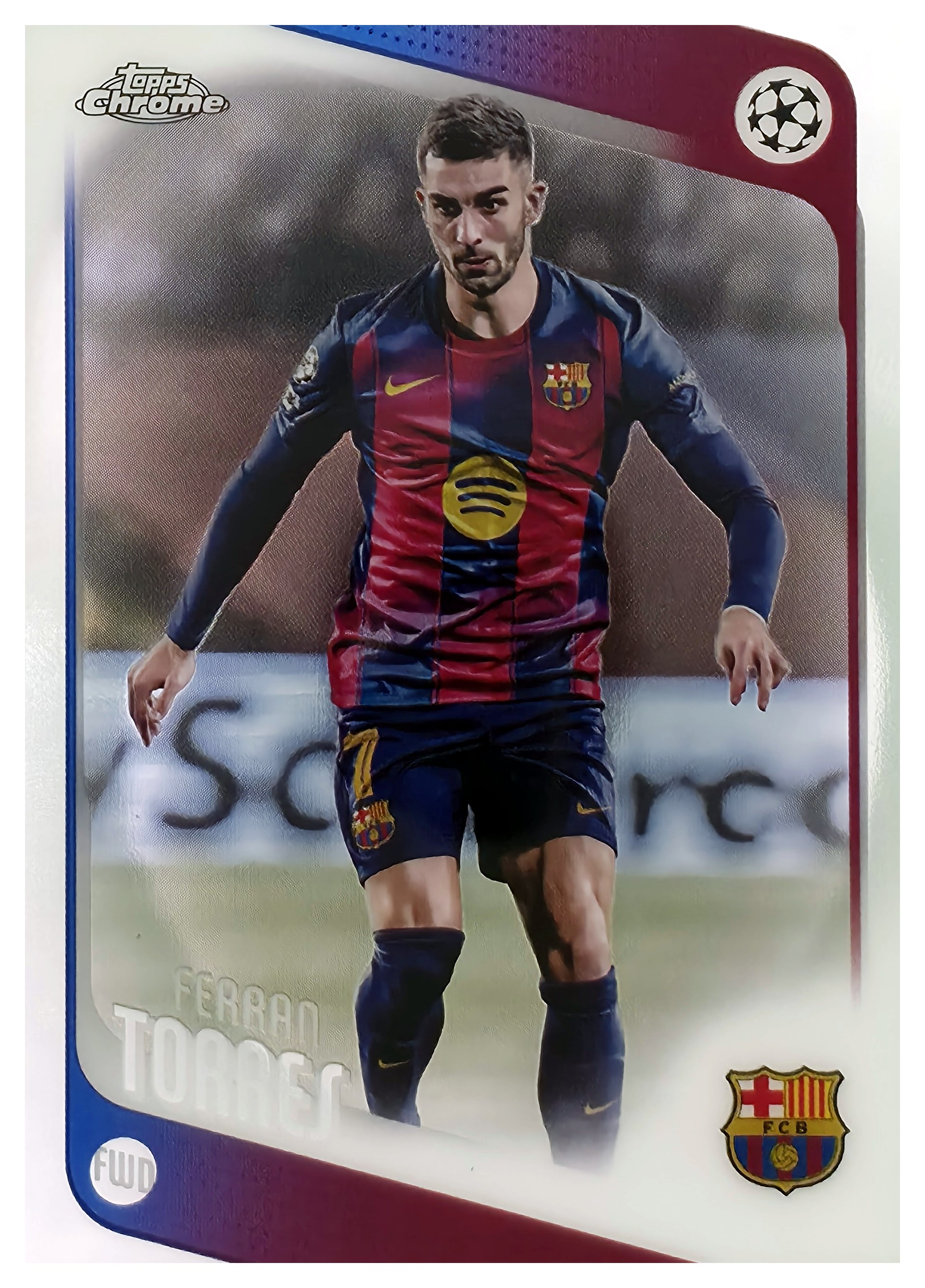 Ferran Torres - Topps Chrome UEFA Club Competitions Base Set 2025-26, Nr. 138 (Art.-Nr. SG108096)